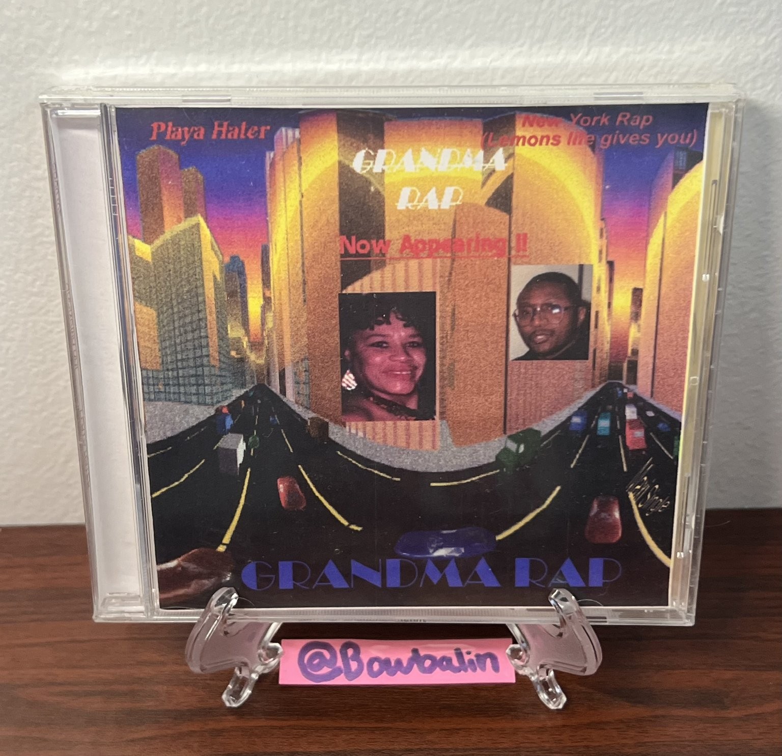 Playa Hater – Grandma Rap CD 2000 New York Rap Hip Hop Snowball Records Vtg NEW!