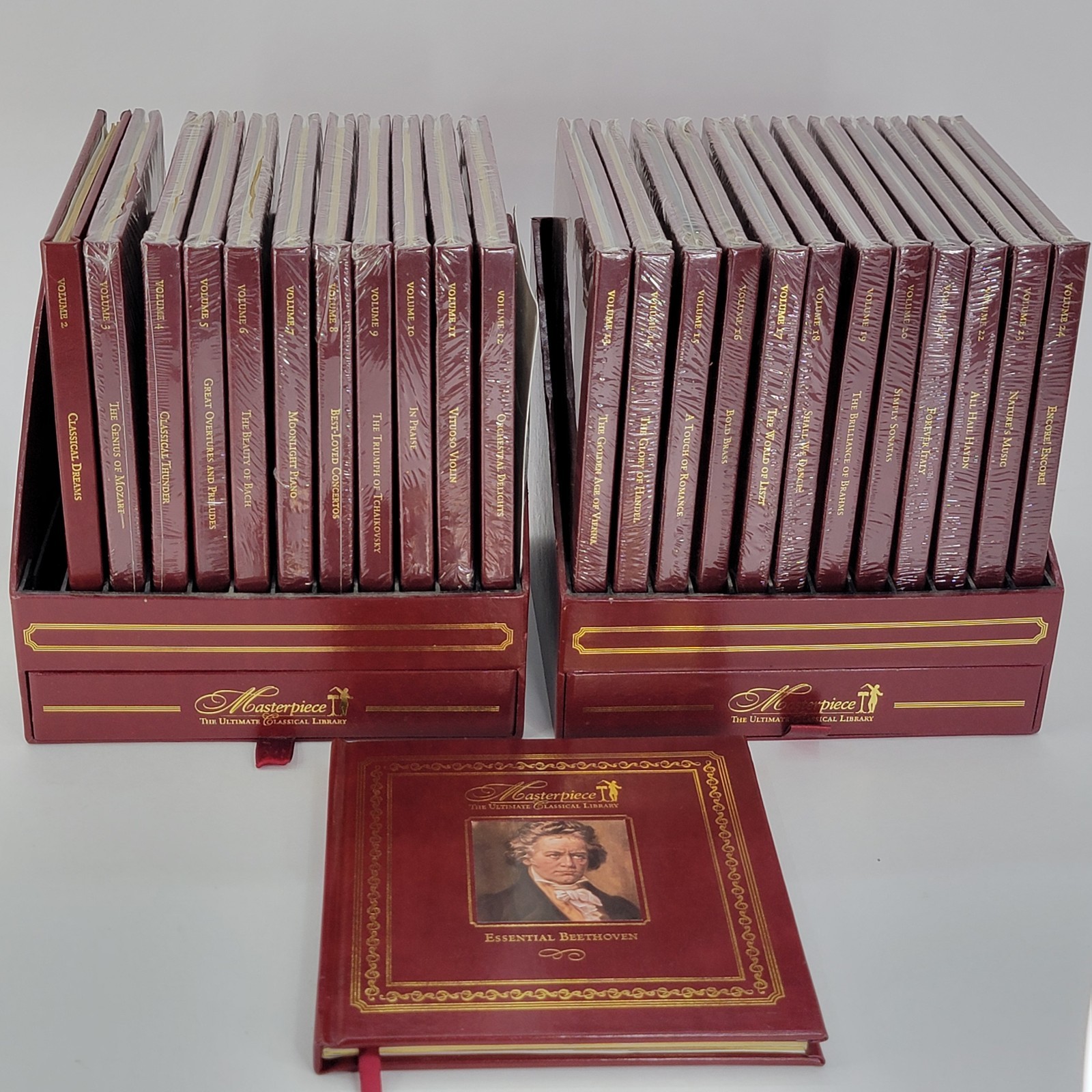 Masterpiece Ultimate Classical Library complete box set Vol 1-24 cds music books
