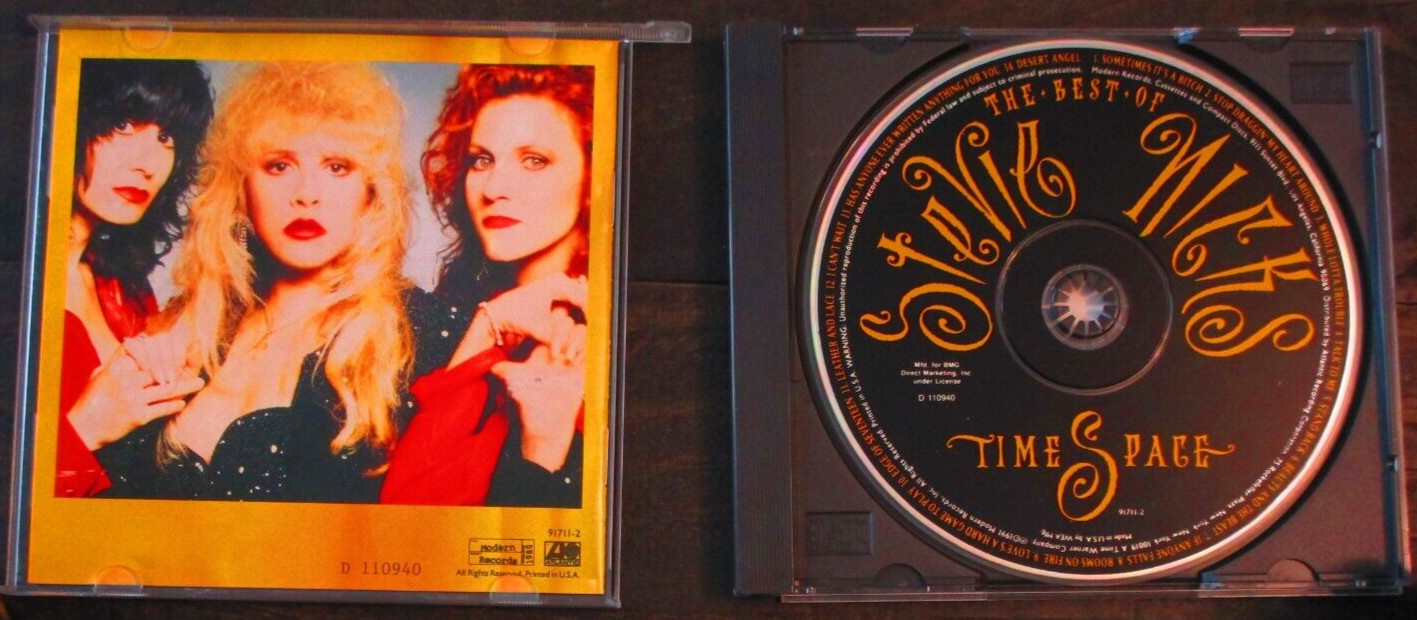 Stevie Nicks, The Best of, Time Space, CD, 1991, Modern Records
