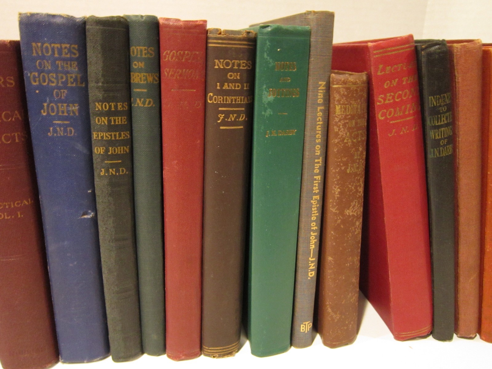 Assorted Vtg Christian Religious Books by J.N. DARBY ~ Pick & Choose ~ Low Ship