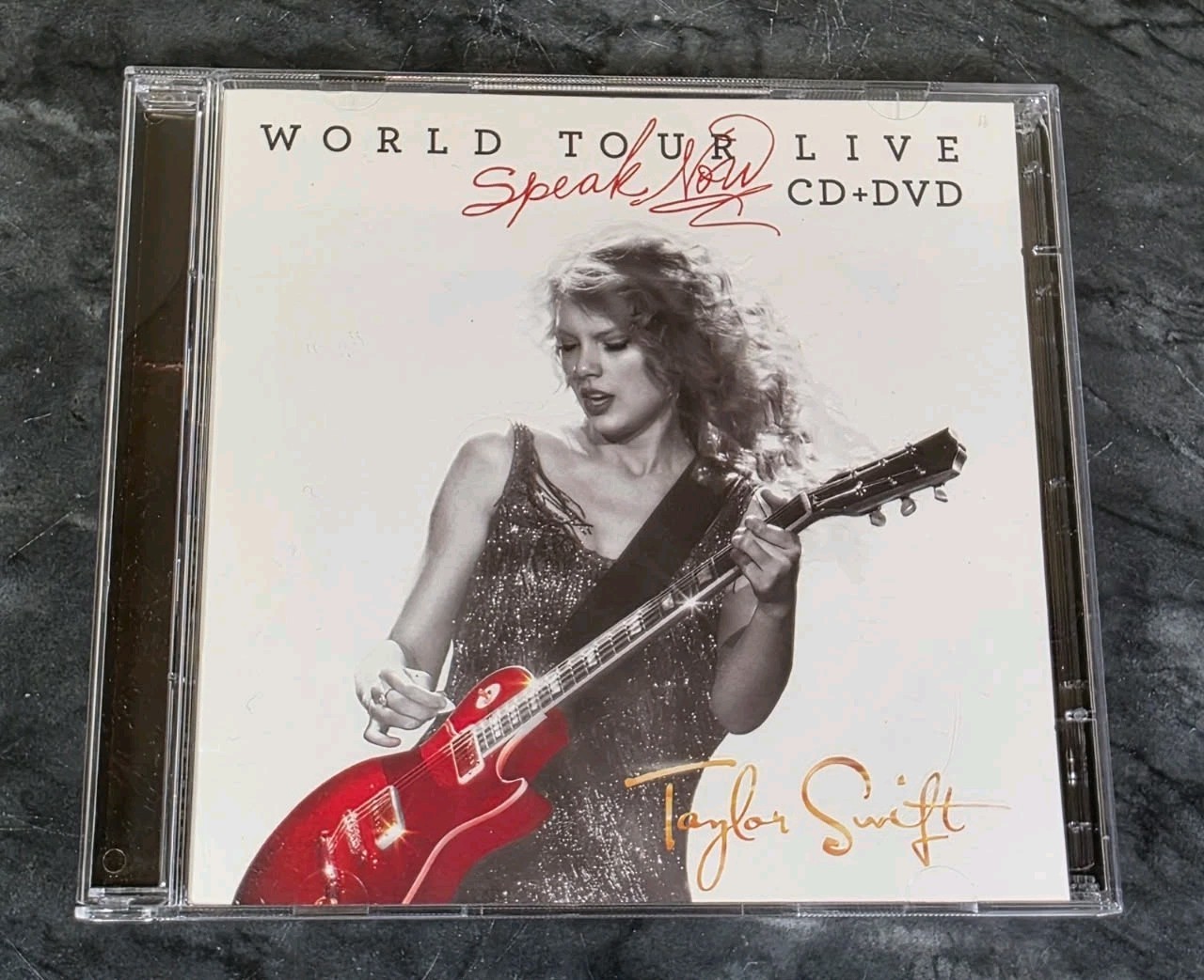 Taylor Swift World Tour Live Speak Now DVD ONLY NO CD***VG+