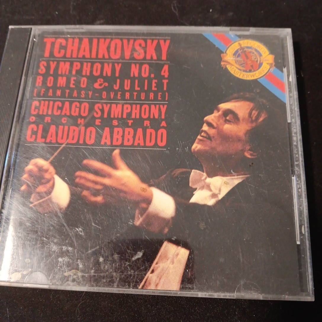 TCHAIKOVSKY Symphony #4 F min [44:11] ROMEO JULIET [20:31] CD "LIKE NEW" CHICAGO
