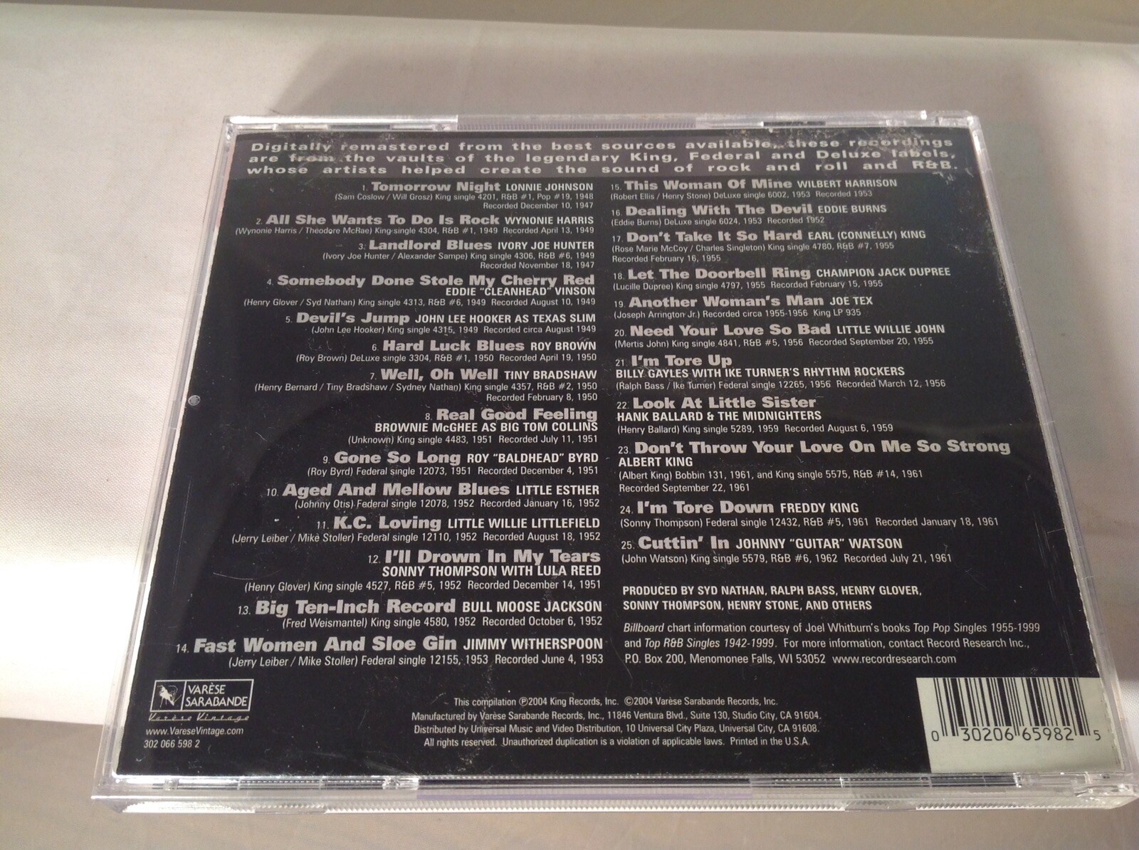Dealing With The Devil 25 Essential Blues Classics Rare CD.