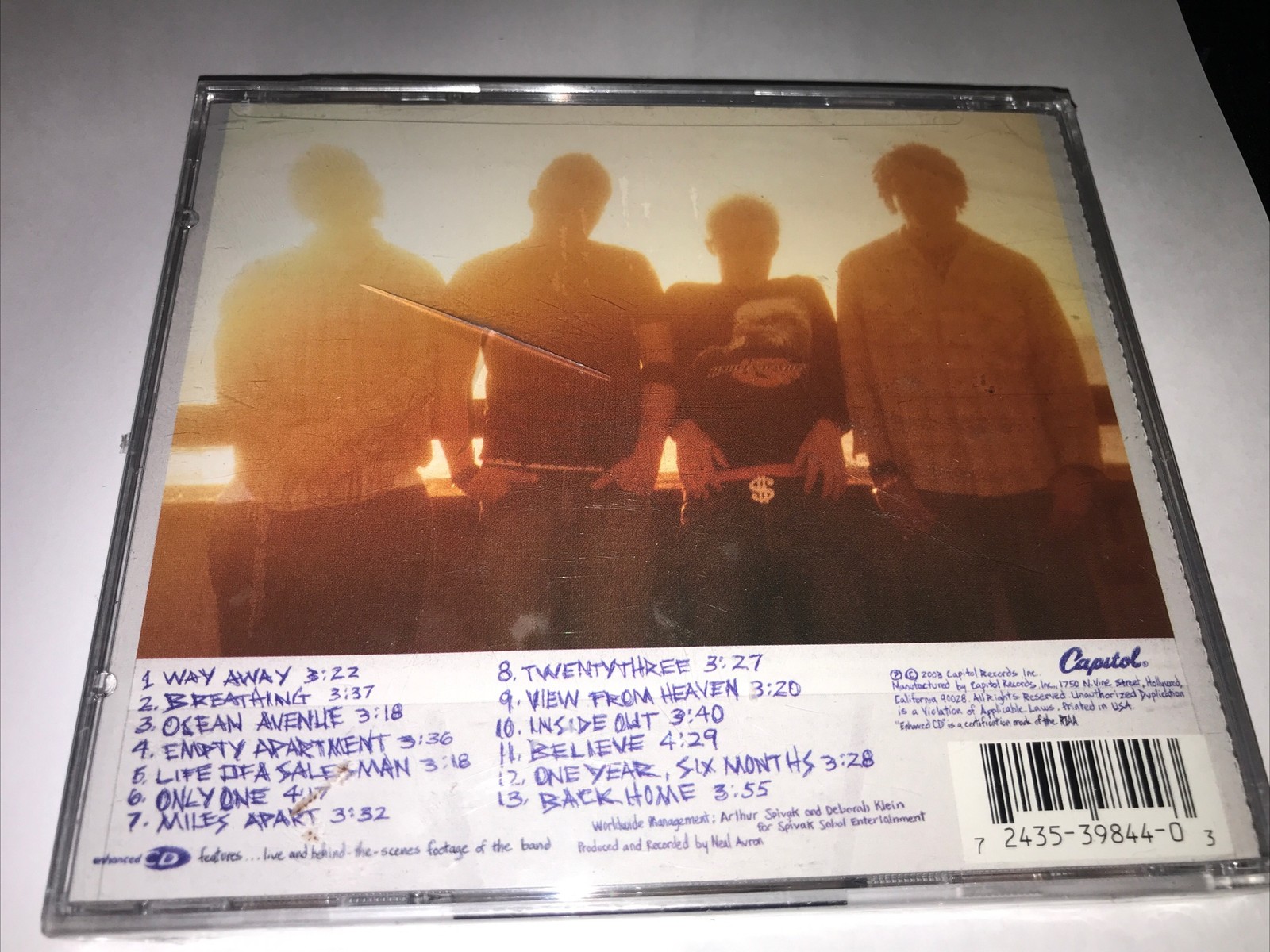 New Sealed Ocean Avenue Yellowcard Cd