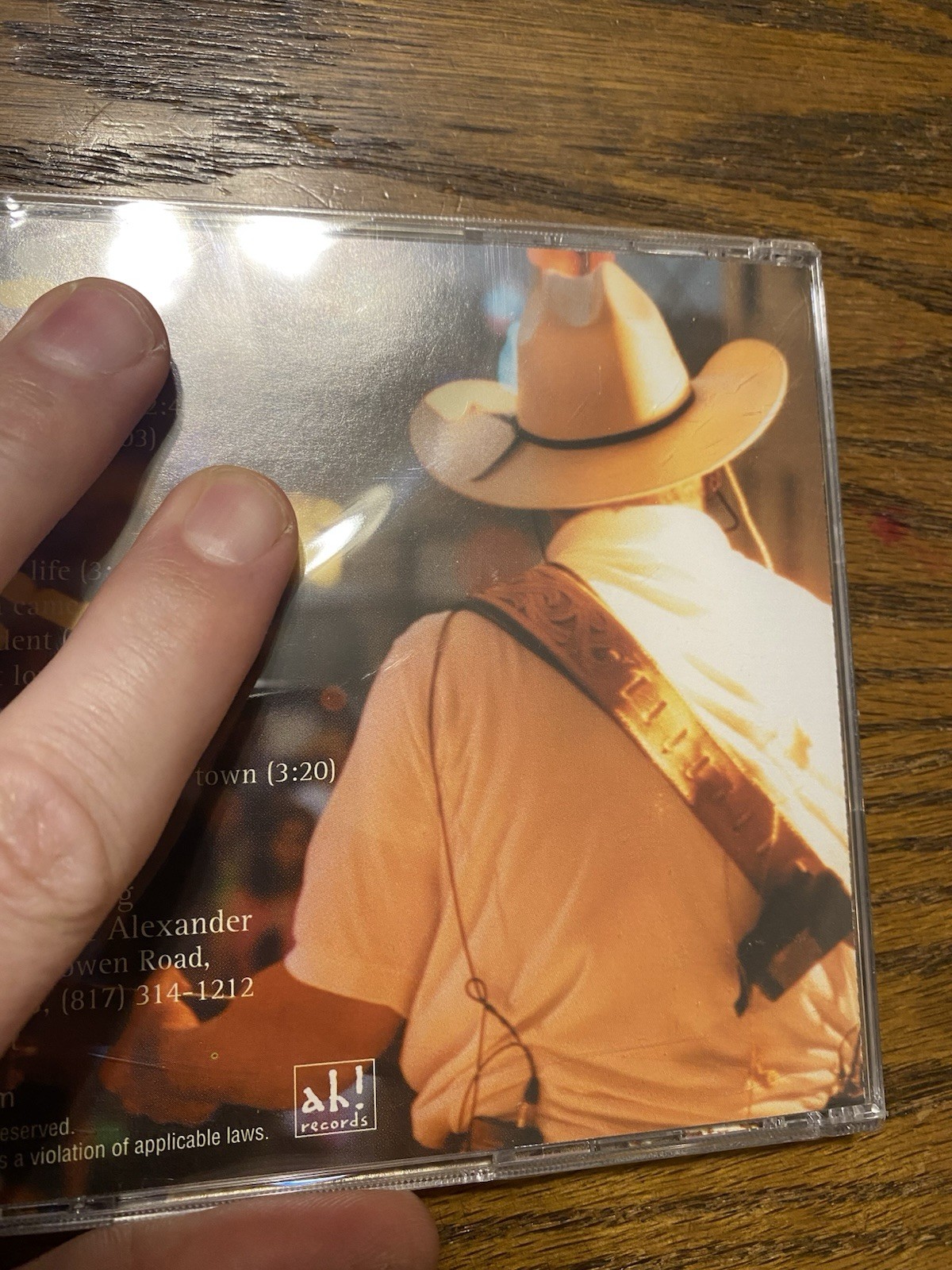 King Cone That’s It CD Texas Country Outlaw Country Rockabilly Rare Oop