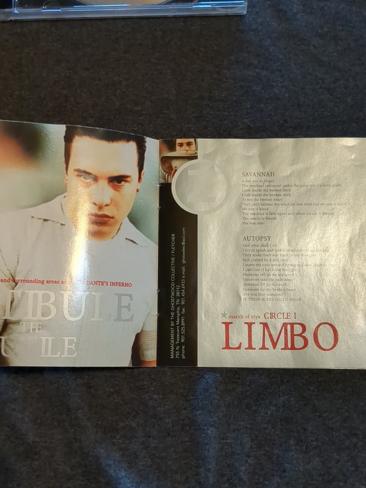 CD ZAO Liberate Te Ex Inferis save yourself from hell rare black tray *scratched