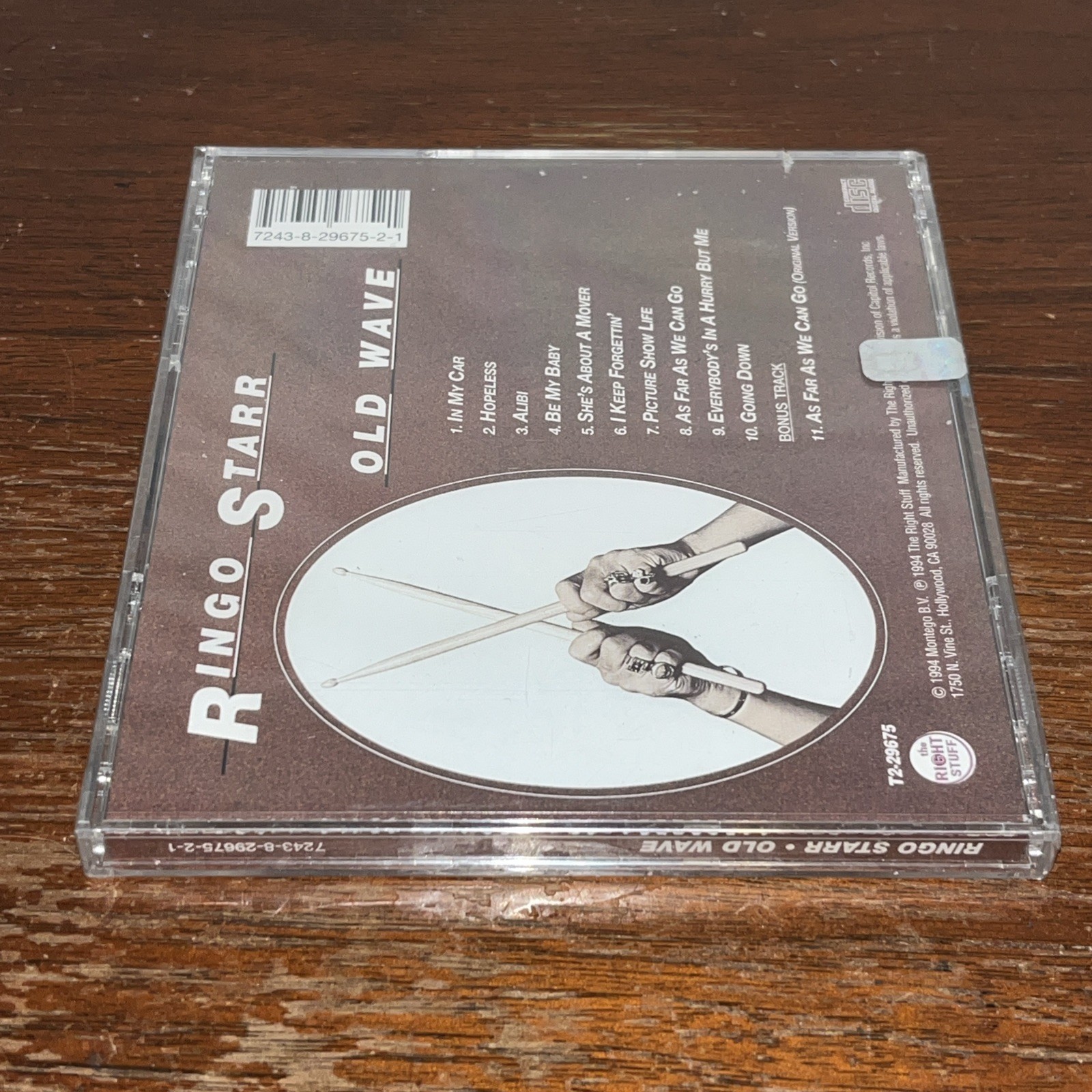 Ringo Starr Old Wave CD Collectors Edition Sealed CD with Hype Sticker Promo Cut