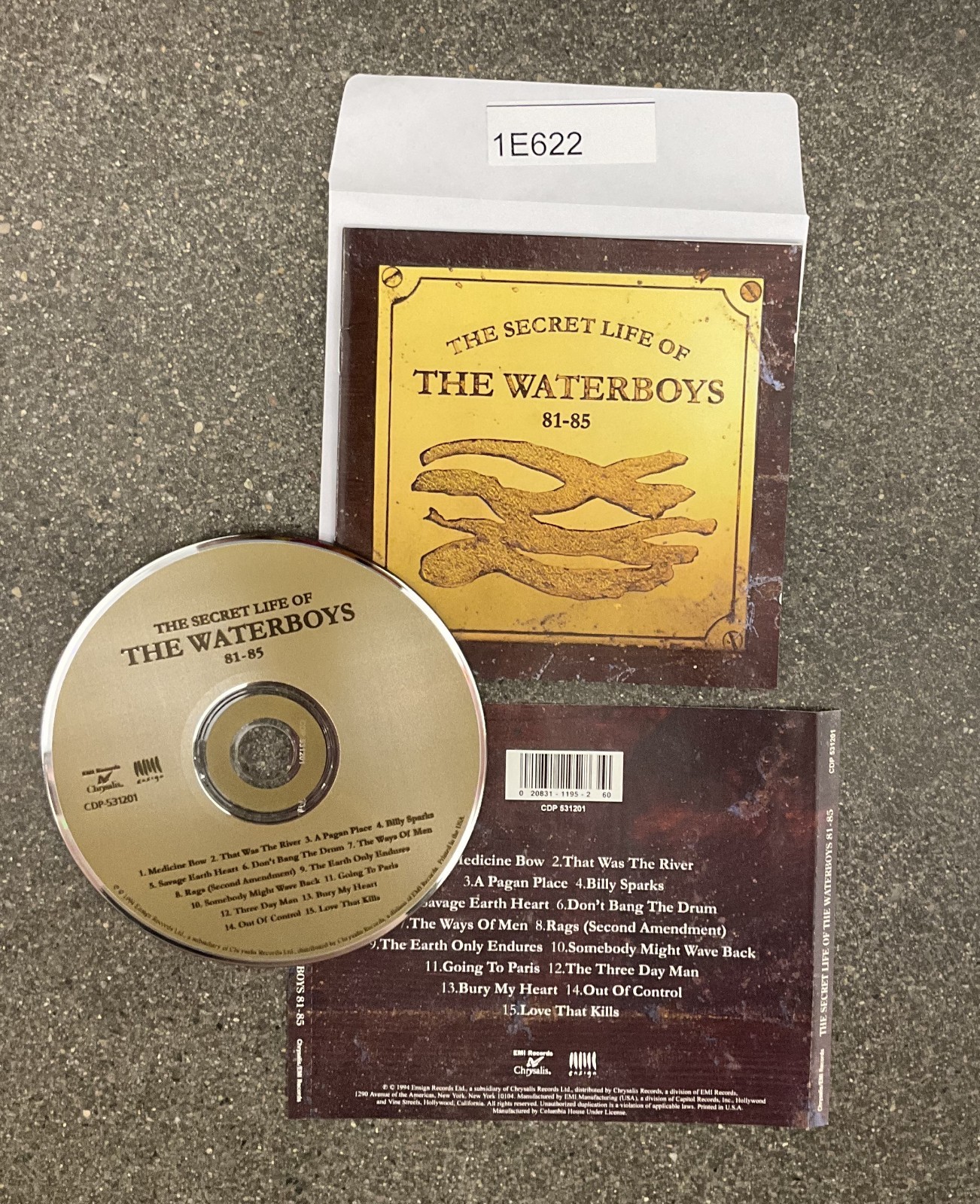 The Secret Life of the Waterboys 81-85 by The Waterboys (CD, 1995 No Case #1E622