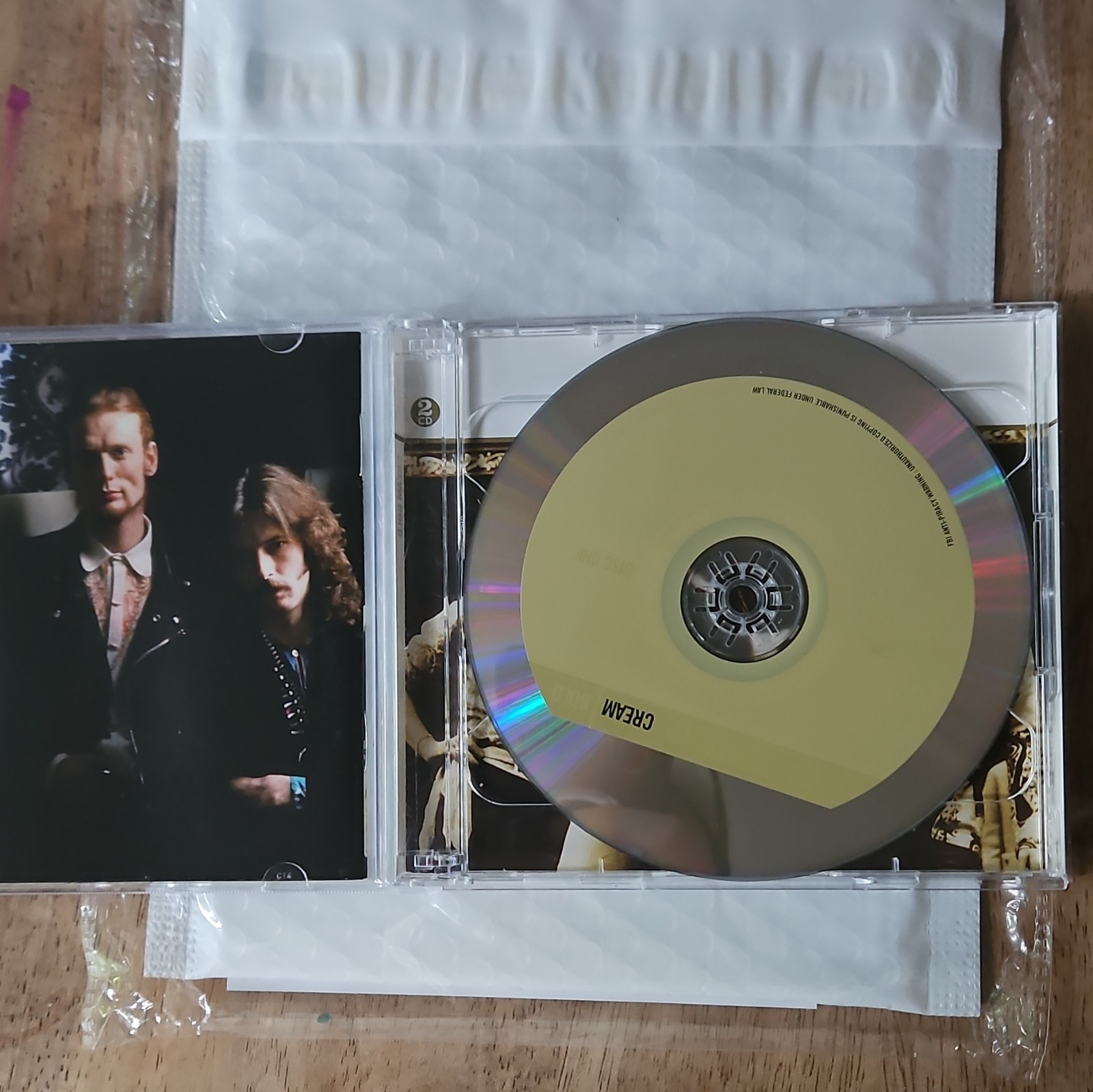 Cream Gold CD Rock Compilation Album UMe 2005 Jewel Case Catalog B0004122-02