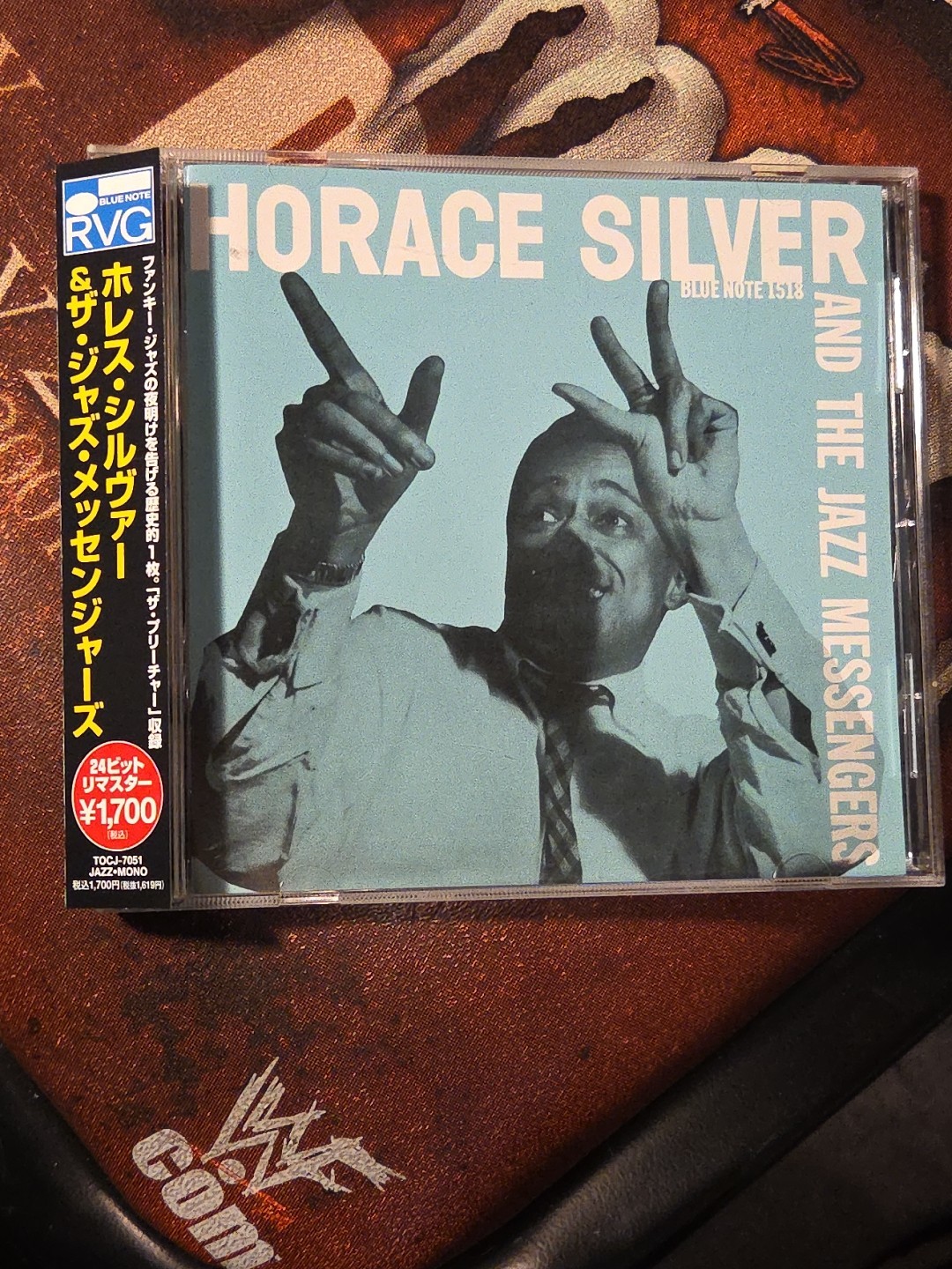 Horace Silver And The Jazz Messengers Japan CD Promo Sample OBI RVG Remaster