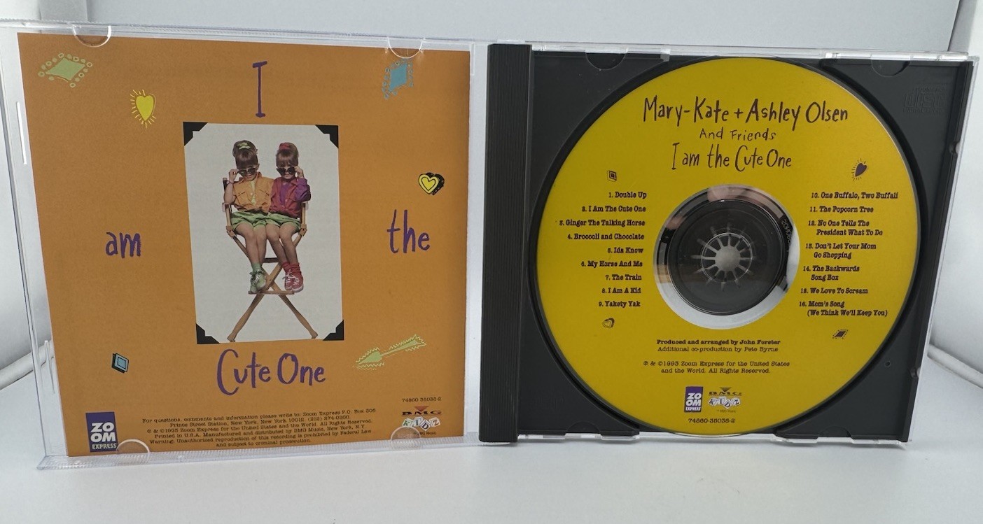 Mary-Kate & Ashley Olsen - I Am The Cute One (CD) (Near Mint (NM or M-)) - 36793