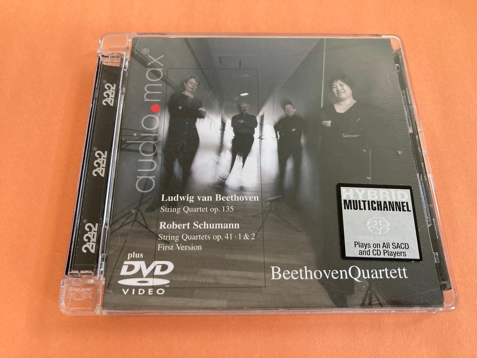 Beethoven & Schumann: String Quartets Op. 135, 41 SACD DVD Hybrid 2010