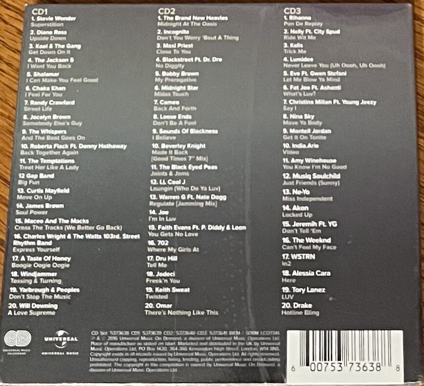 VARIOUS ARTISTS "TREVOR NELSON CLUB CLASSICS" BRAND NEW ORIGINAL 2016 UK 3CDSET