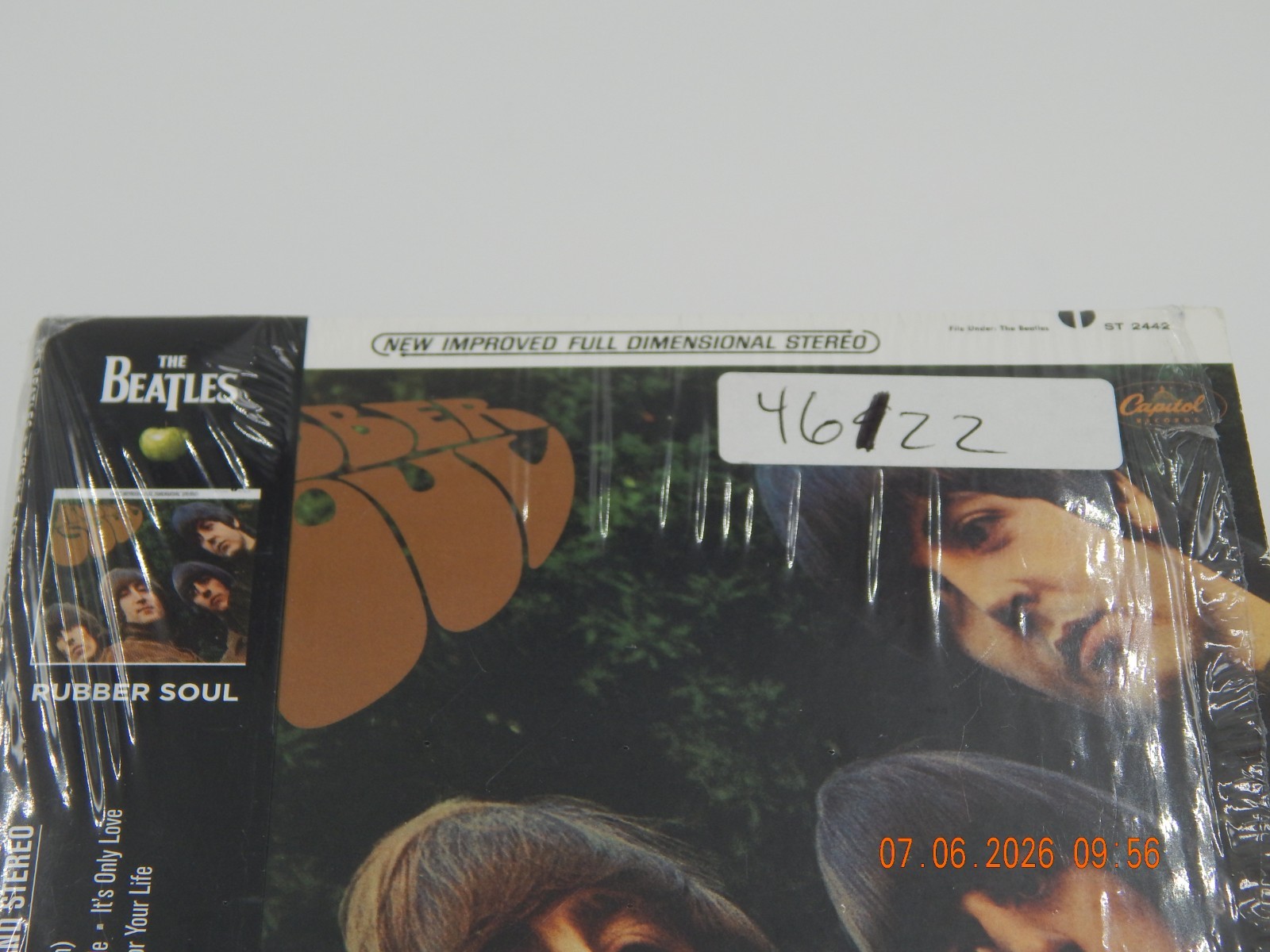 Beatles Rubber Soul CD Stereo Capitol Record ST 2442 BOO19707-02 Shrink Wrap NM