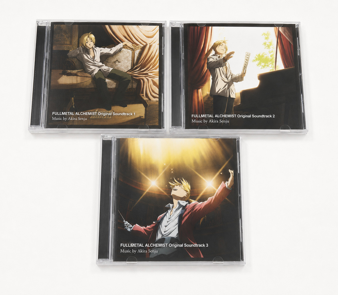 FULLMETAL ALCHEMIST Original Soundtrack 1 2 3 Set OST Lot JP Anime CD Tested