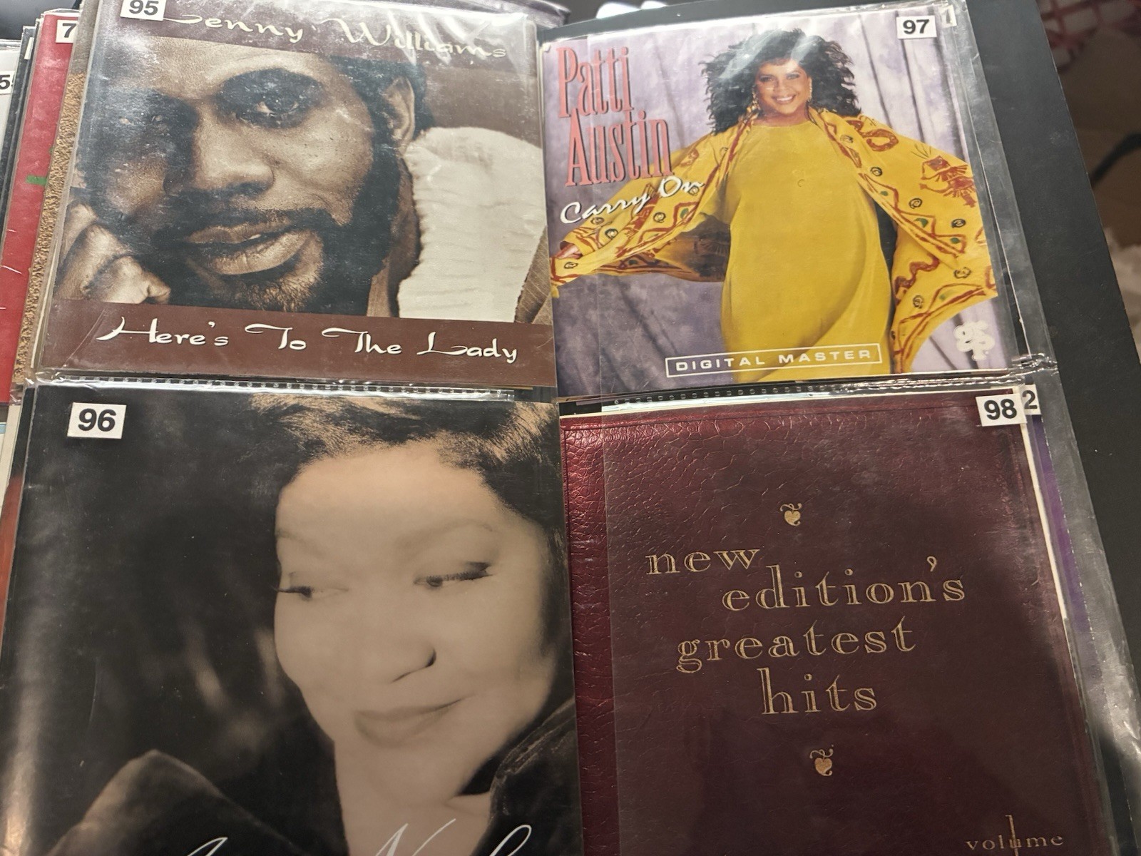 Lot of 104 CD Covers Inserts Booklets For Artwork - Assorted - 1990s