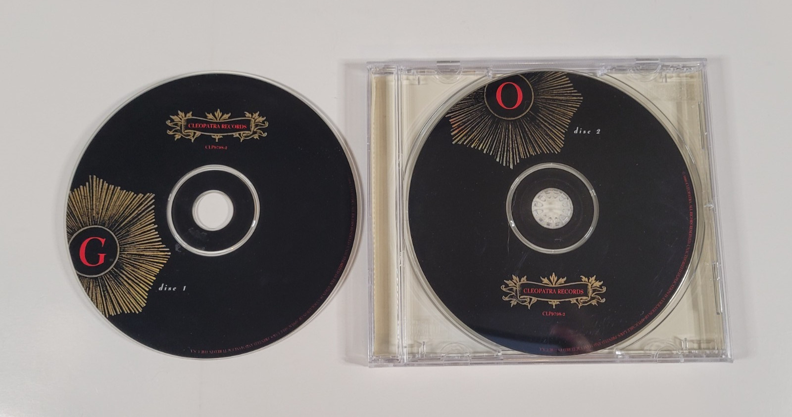 Goth Box Cleopatra Records 4 CD’s Various Artists Gothic Rock Bauhaus The Damned