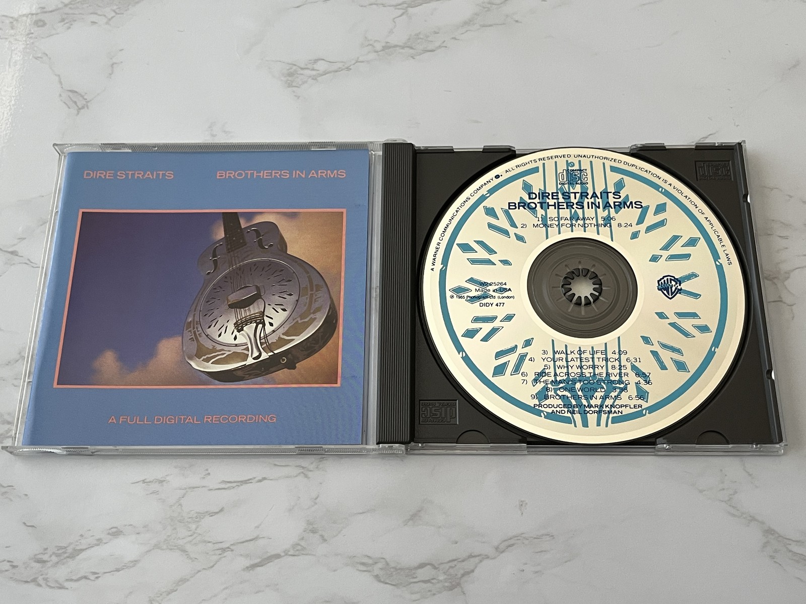 Dire Straits Brothers In Arms CD DADC PRESS! Warner 9 25264-2 Mark Knopfler RARE