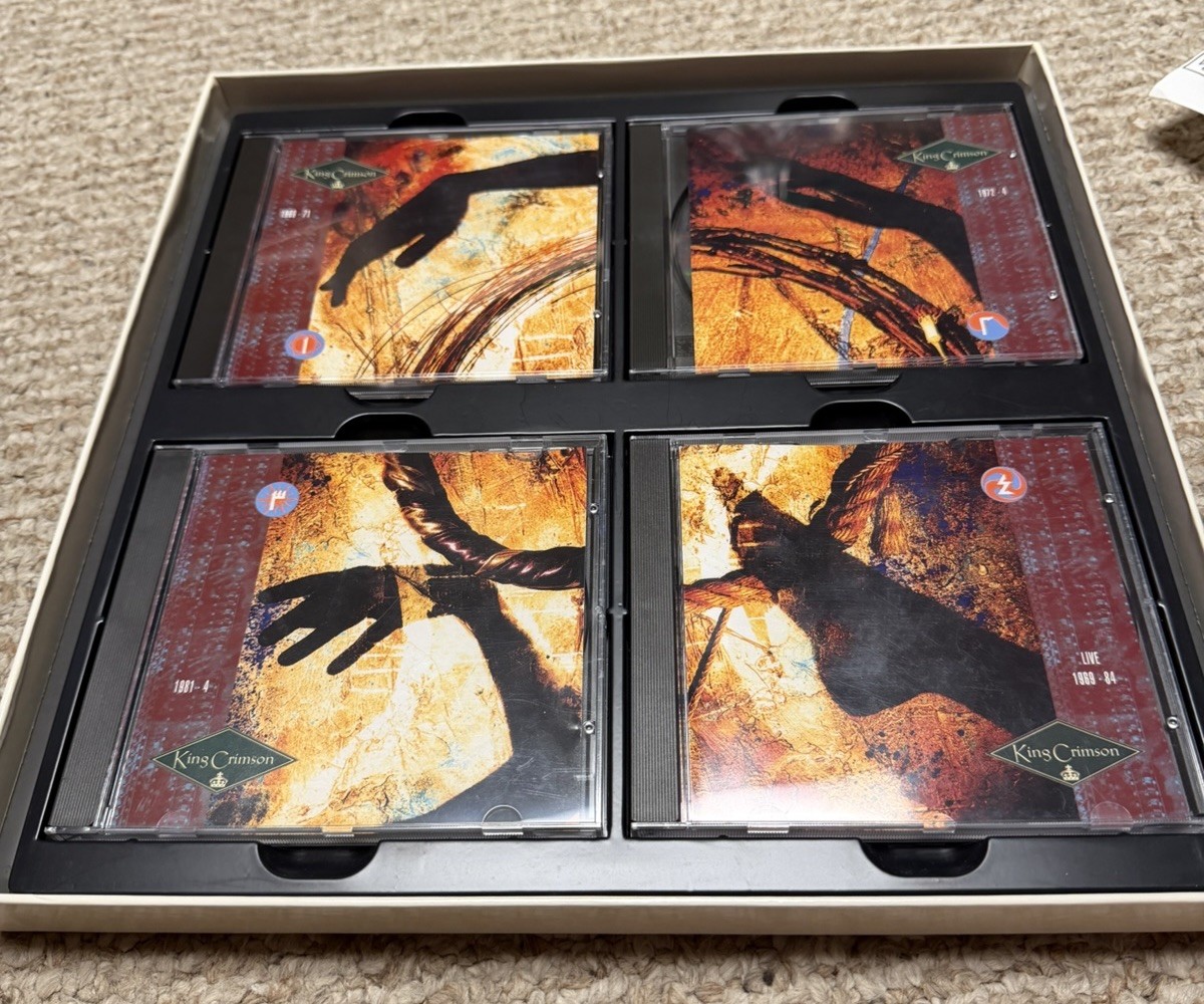 RARE! King Crimson - Frame By Frame (The Essential King Crimson) 4 CD Box Set