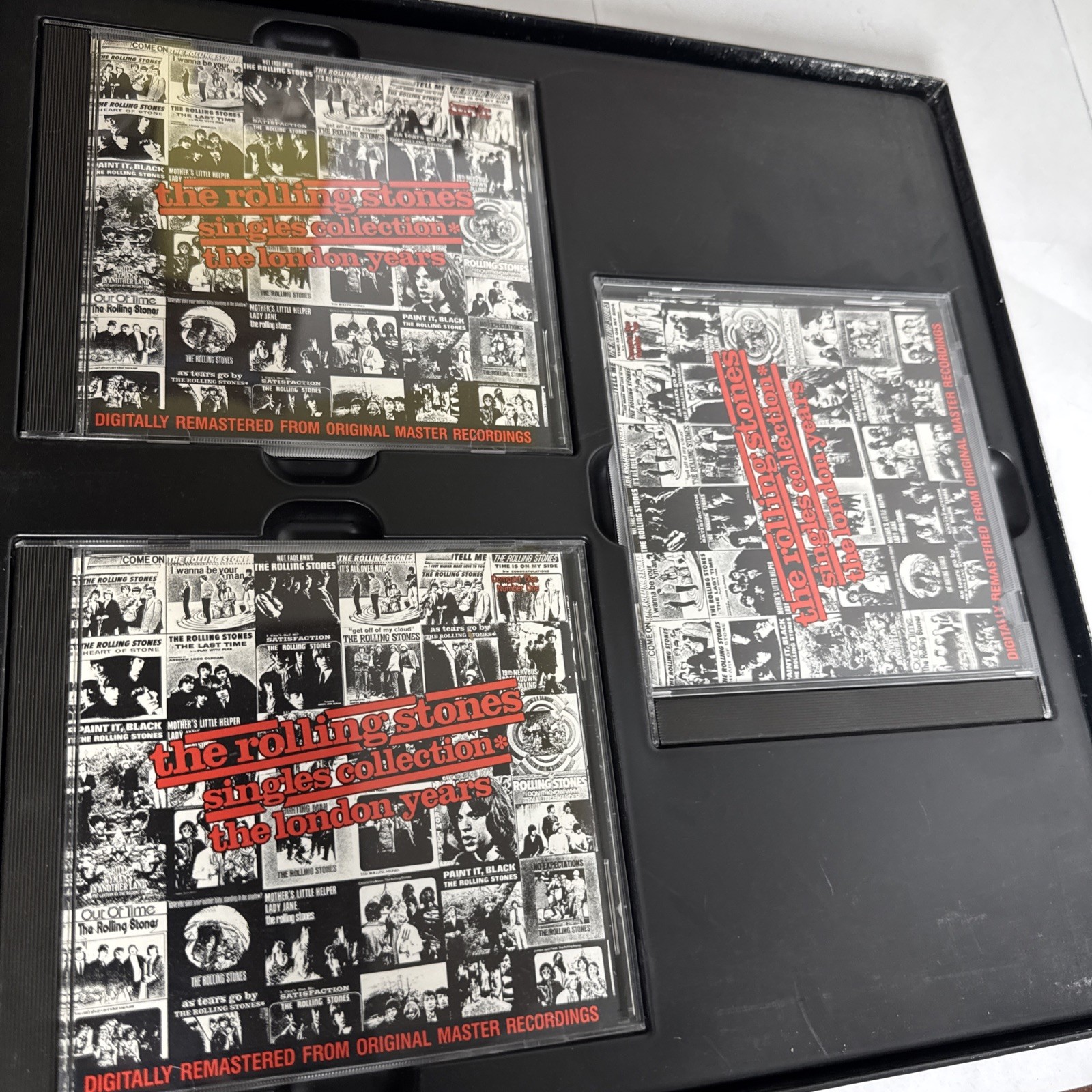 THE ROLLING STONES Singles Collection: The London Years book 3 cds box