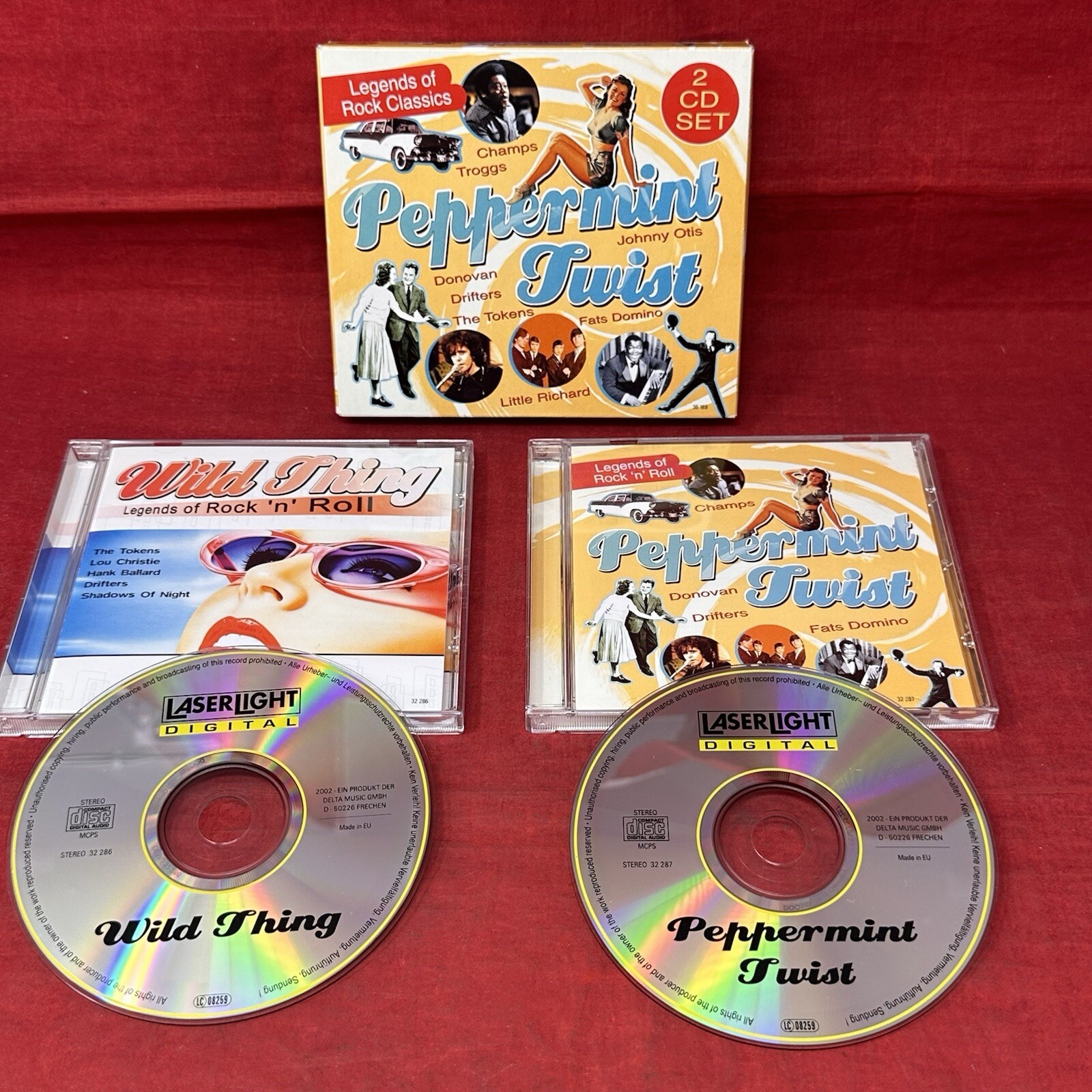 Peppermint Twist CD Box Set Rock Classics 1950s 1960s