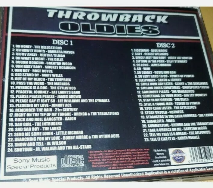 THROWBACK OLDIES, OLDSCHOOL, & FREESTYLE GET ALL 10, TWO DISC SETS CDS ALL NEW