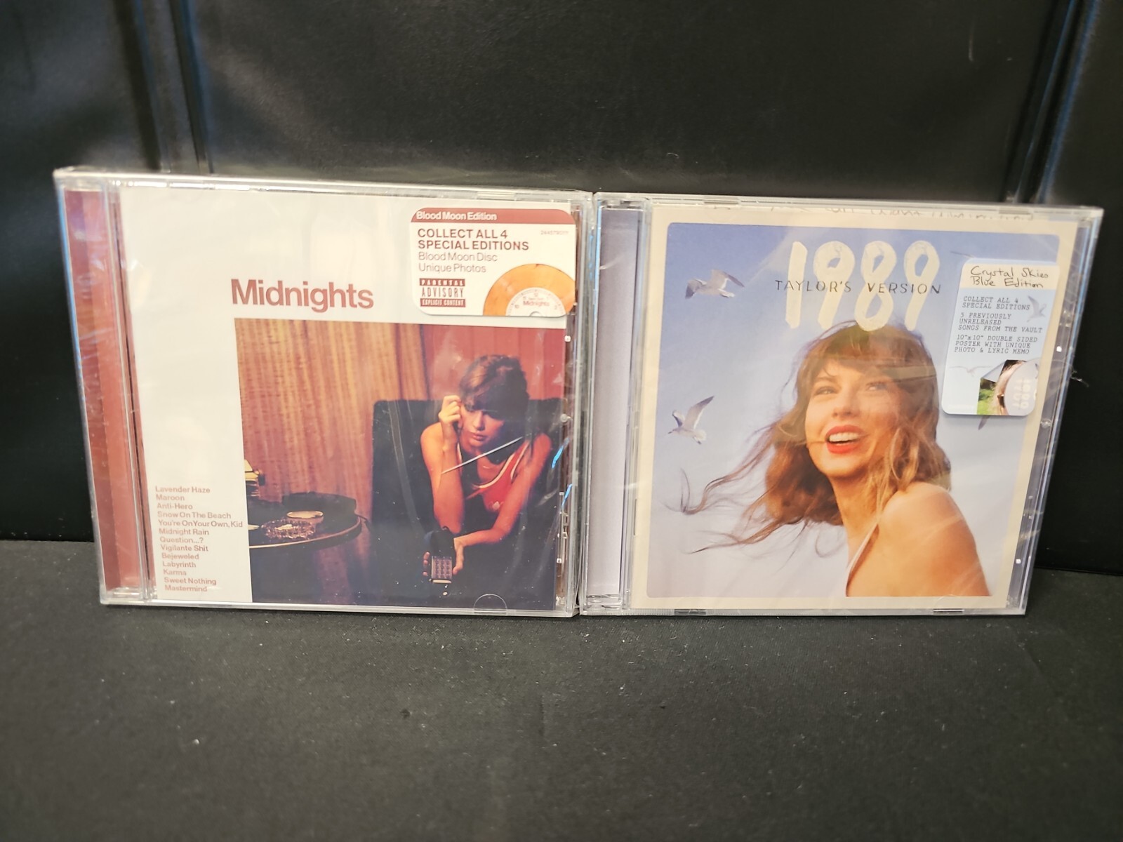 1989 Taylor's Version + Midnights By Taylor Swift (CD, 2023) NEW SEALED