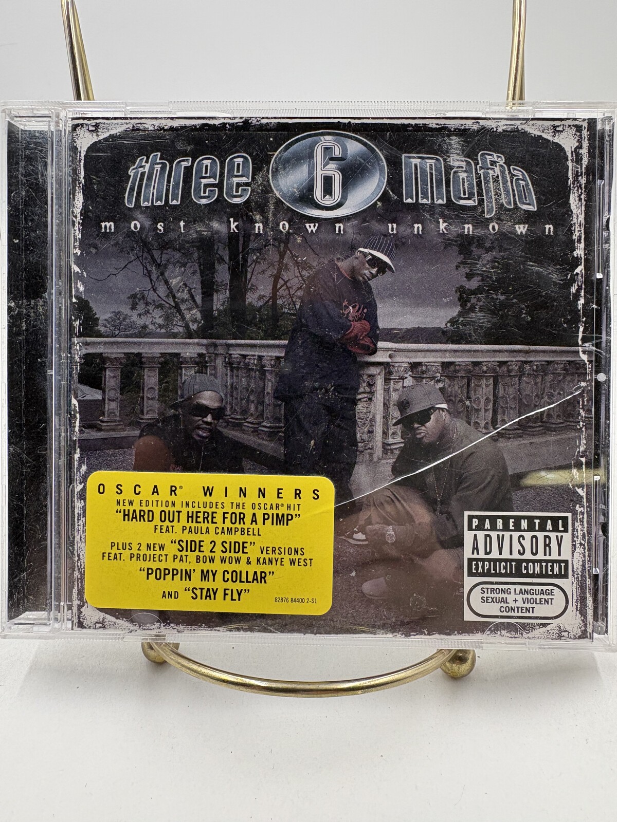 Three 6 Mafia Most Known Unknown CD 2006 Explicit Bonus Tracks Special Edition