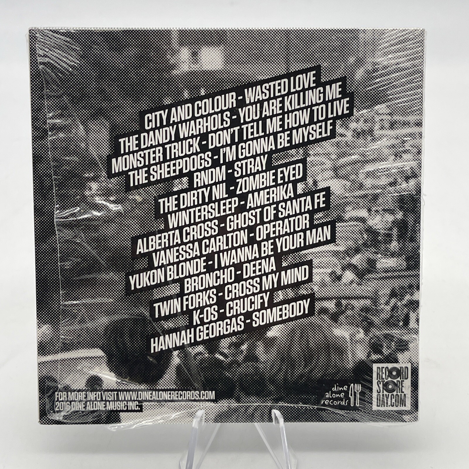DINE ALONE Record Store Day Sampler 2016 CD Sampler 14 Tracks RSD