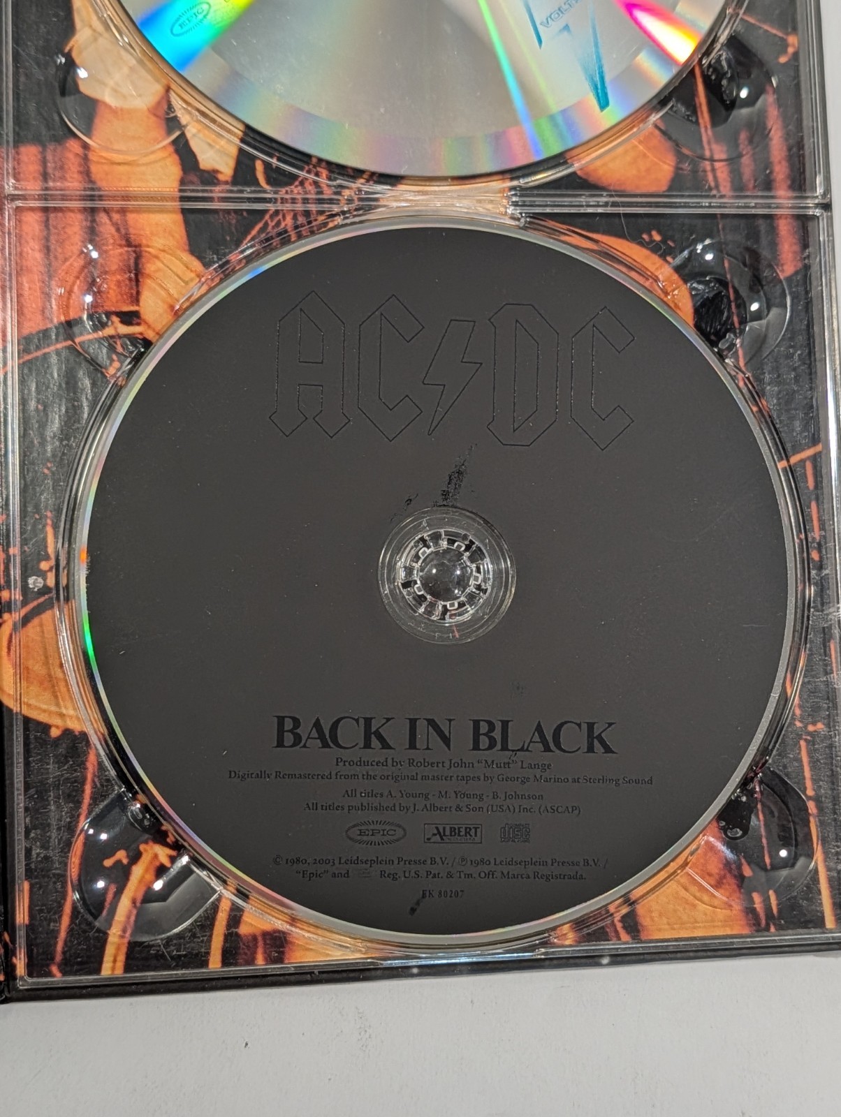 AC/DC Bonfire 4 CD Box Set With Booklet Epic Records 2003 **READ**