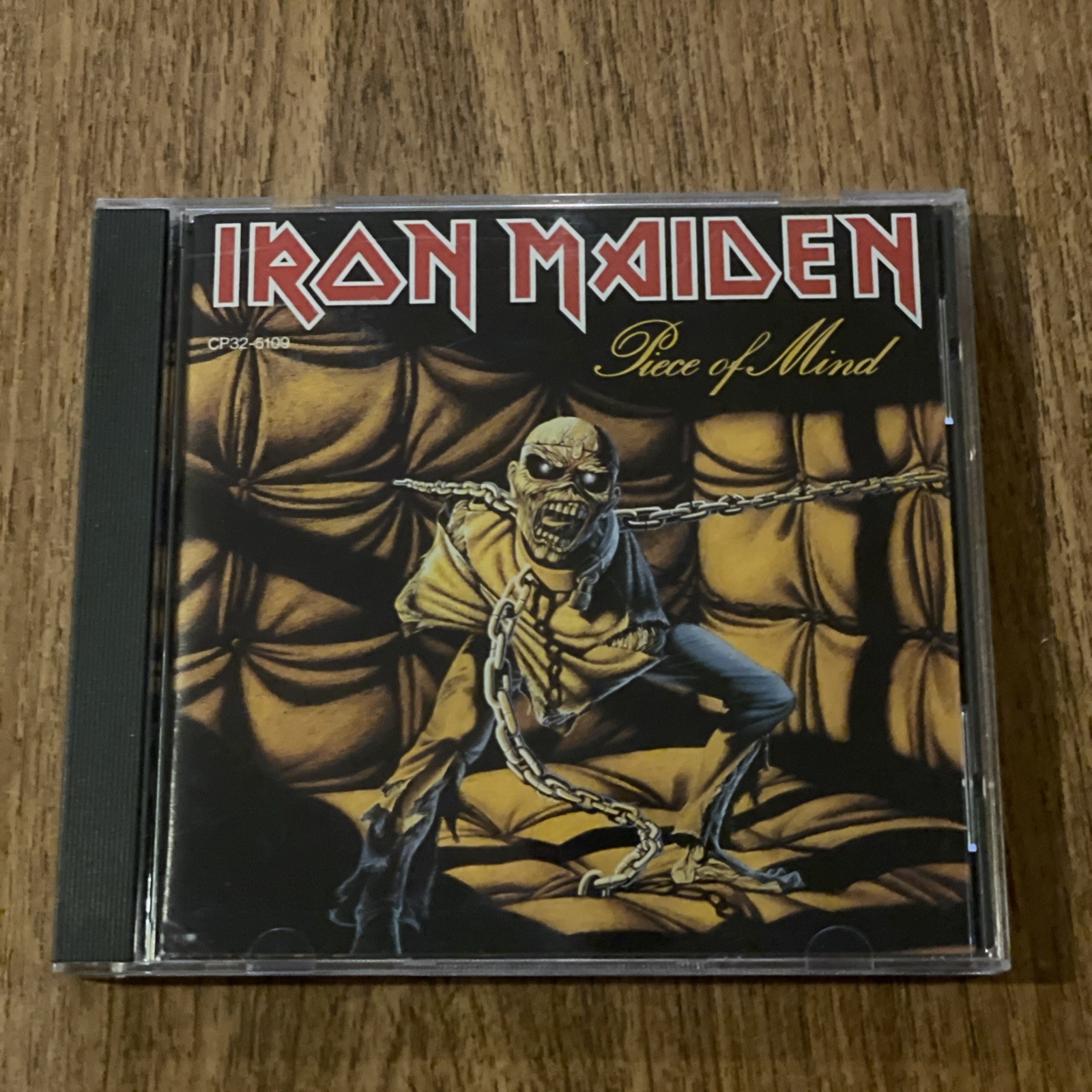 Iron Maiden Piece Of Mind CP32-5109 Japan 1986 Black Triangle CD NM no obi