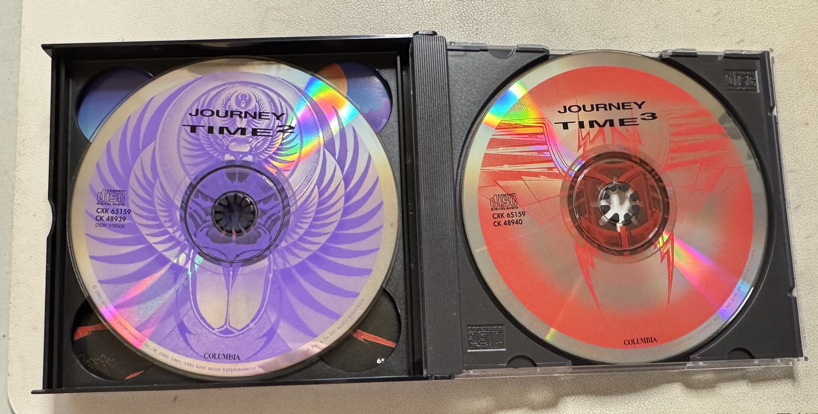 Journey - Time³ (3xCD, Comp, RE) 1996 Columbia CXK 65159