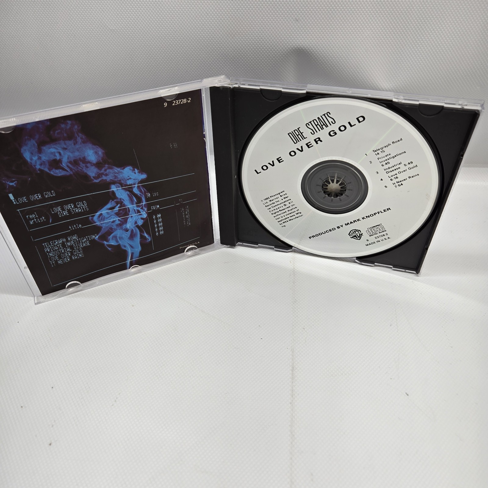 Dire Straits - Love Over Gold (CD-1982 - Warner Bros. 9 23728-2)