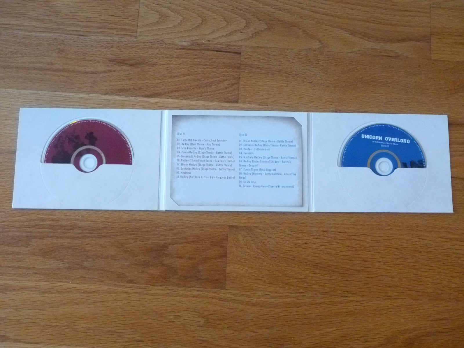 Unicorn Overlord 2-CD 16-bit Arranged Music Album Anime Game Soundtrack Atlus