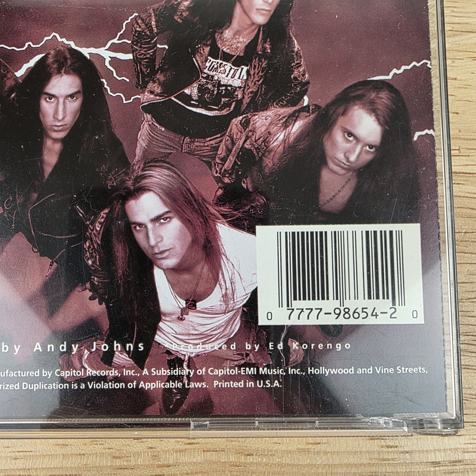 Under the Influence by Wildside (CD,1992) Capitol/EMI Records Hard Rock