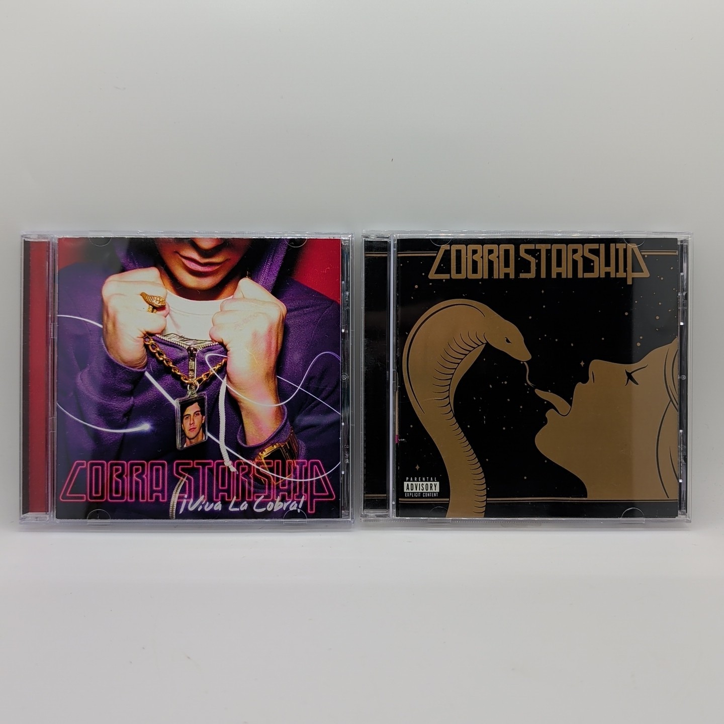 Cobra Starship ¡Viva La Cobra! & While The City Sleeps 2 CD Lot - Decaydance OOP
