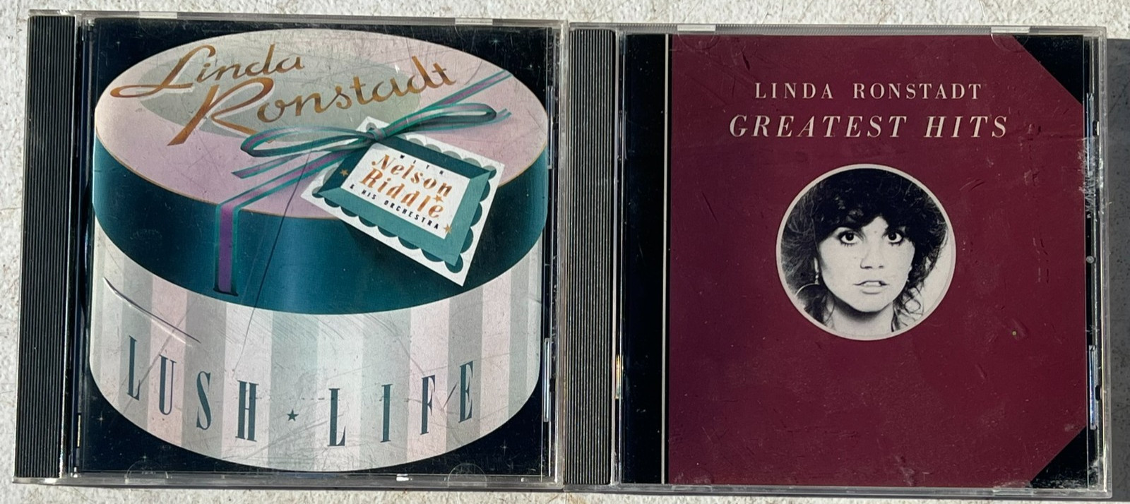 2 CD LOT LINDA RONSTADT LUSH LIFE & GREATEST HITS