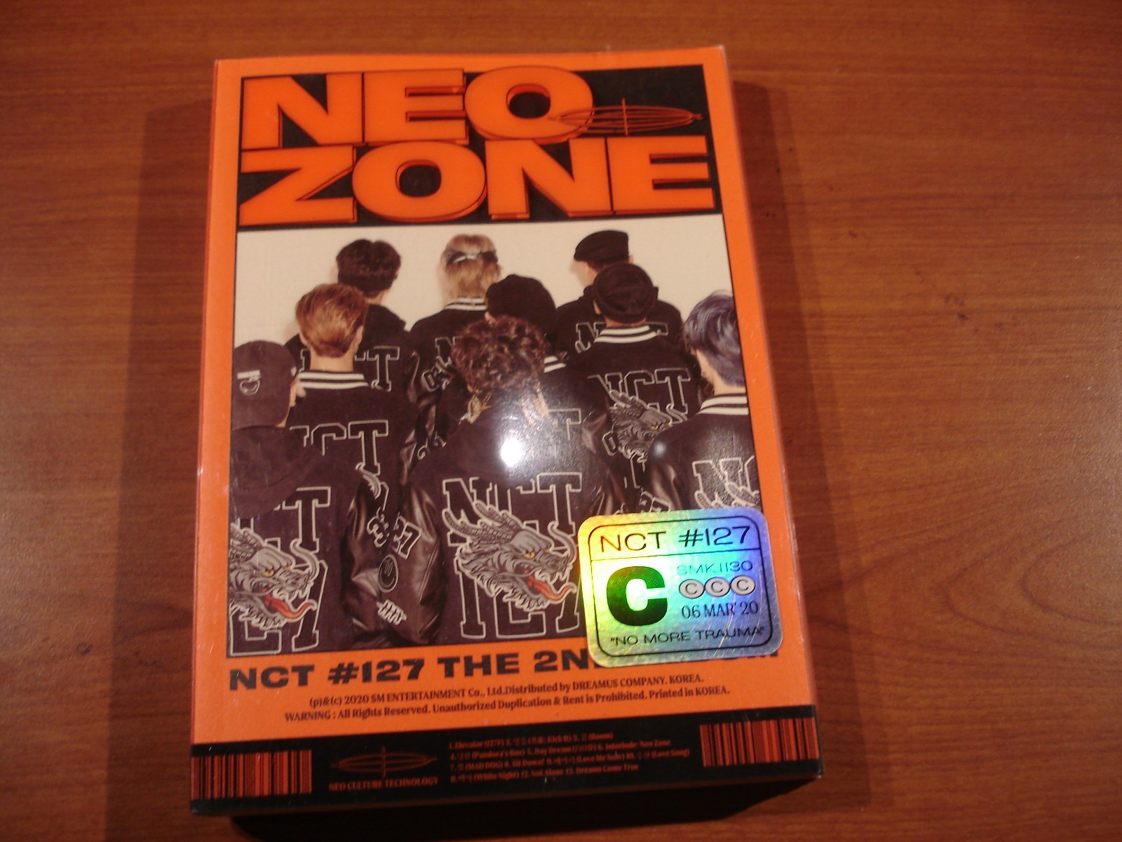 NCT #127 – Neo Zone C. Version ( 2020 K-Pop CD S.M. Entertainment SMCD228)