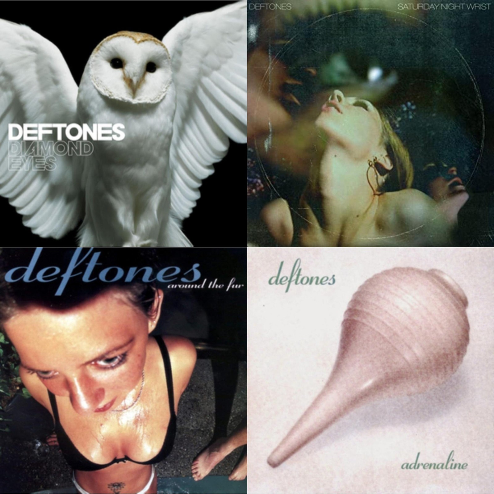 Deftones - Saturday Night Wrist & Adrenaline & Around The Fur & [New CD Bundle]