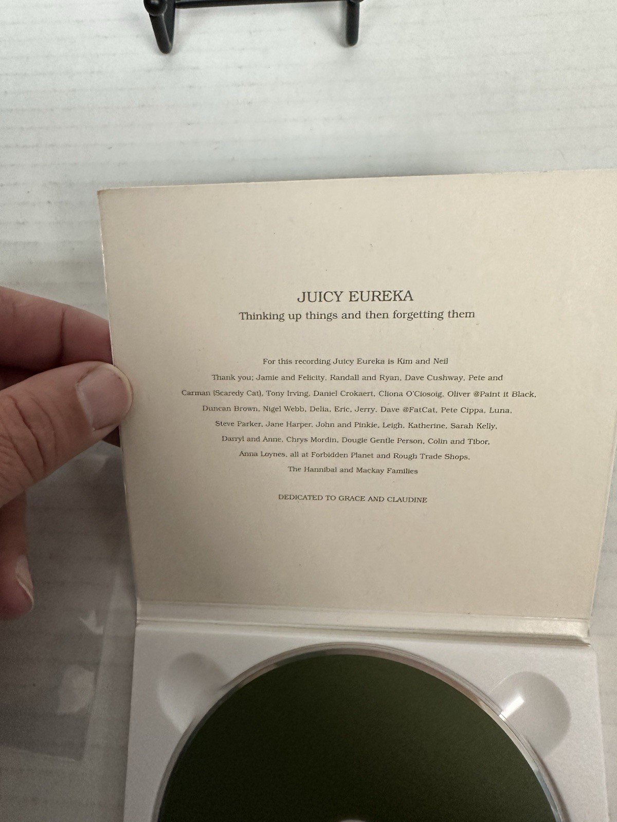 Juicy Eureka - Thinking Up Things And Then Fortting Them - CD 1999 UK Import