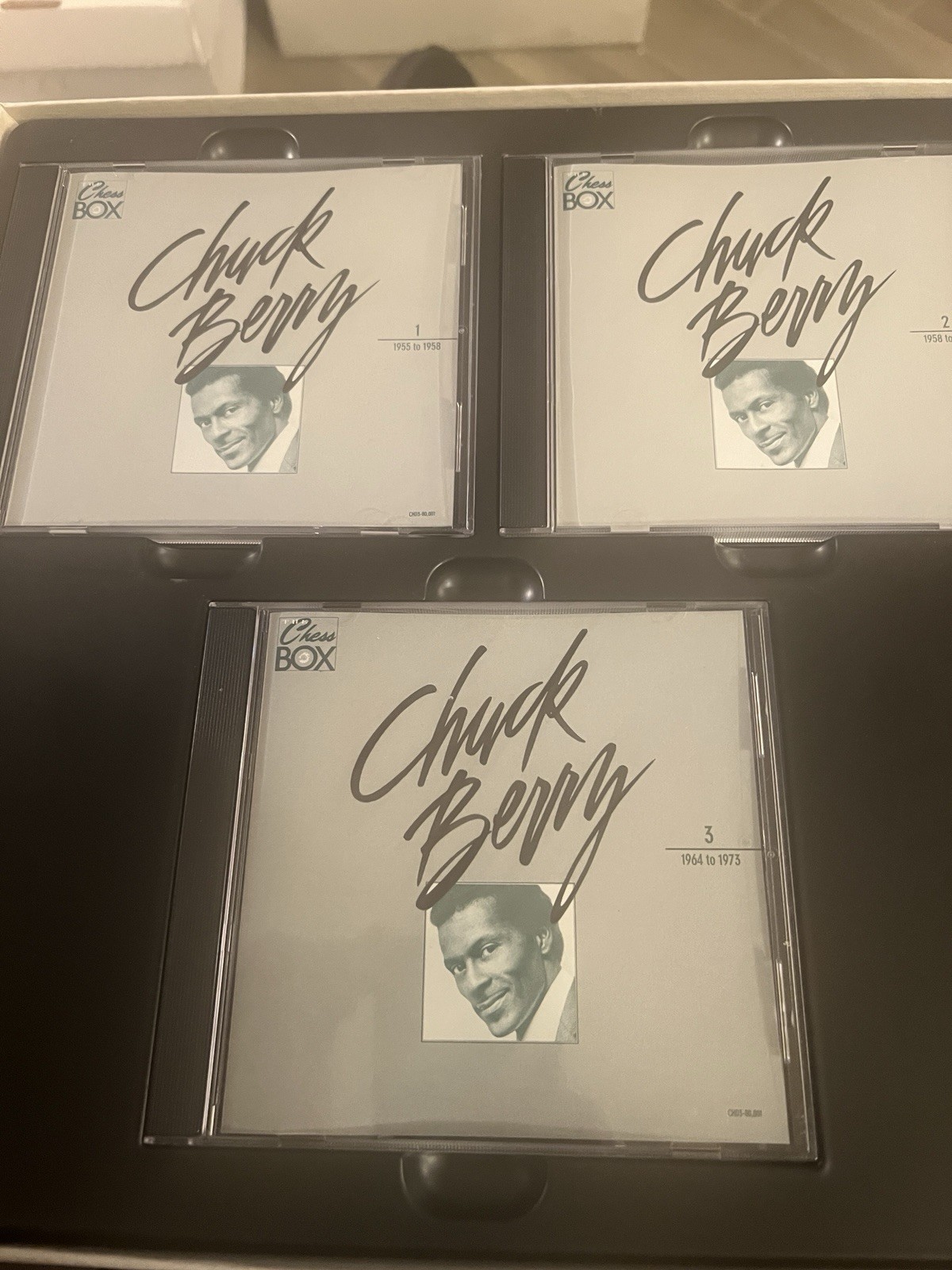 CHUCK BERRY The Chess Box 3 CD Set with Booklet And Box 1950s Legend