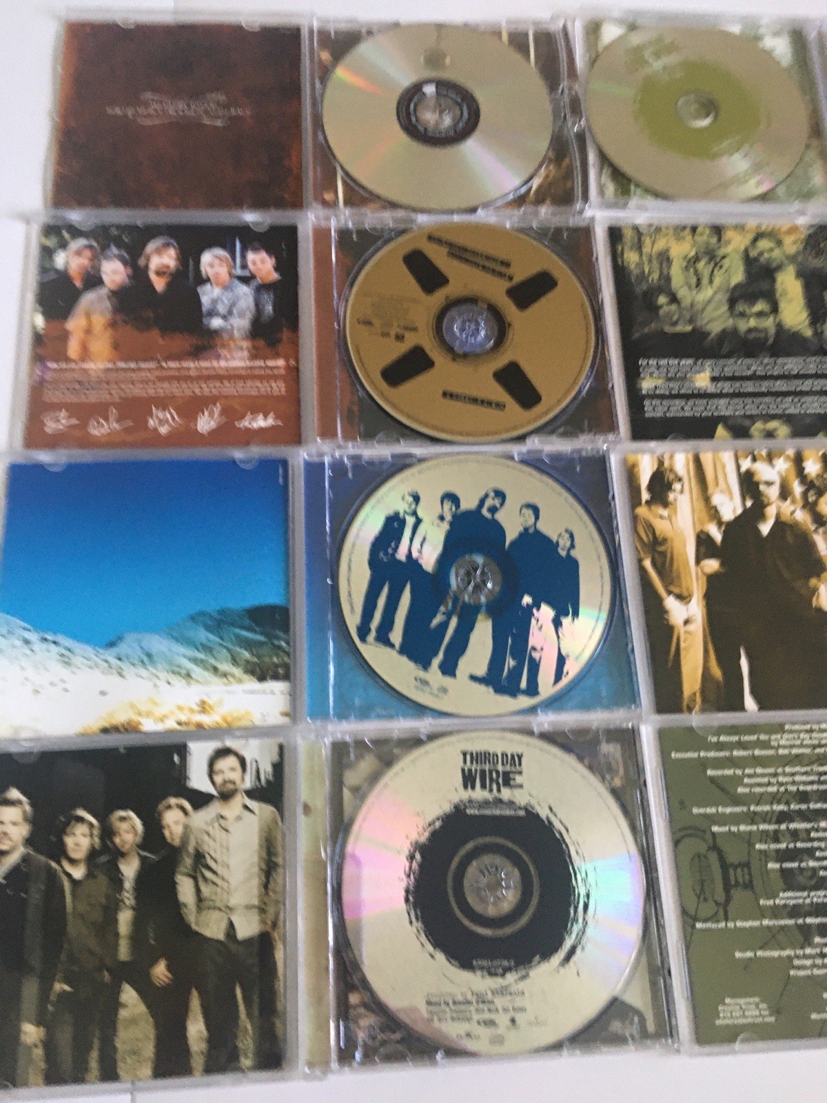 Third Day Religious Faith Christian Cd Lot Of 8 Cds 1 Is Double Cd And 1 Is Dual