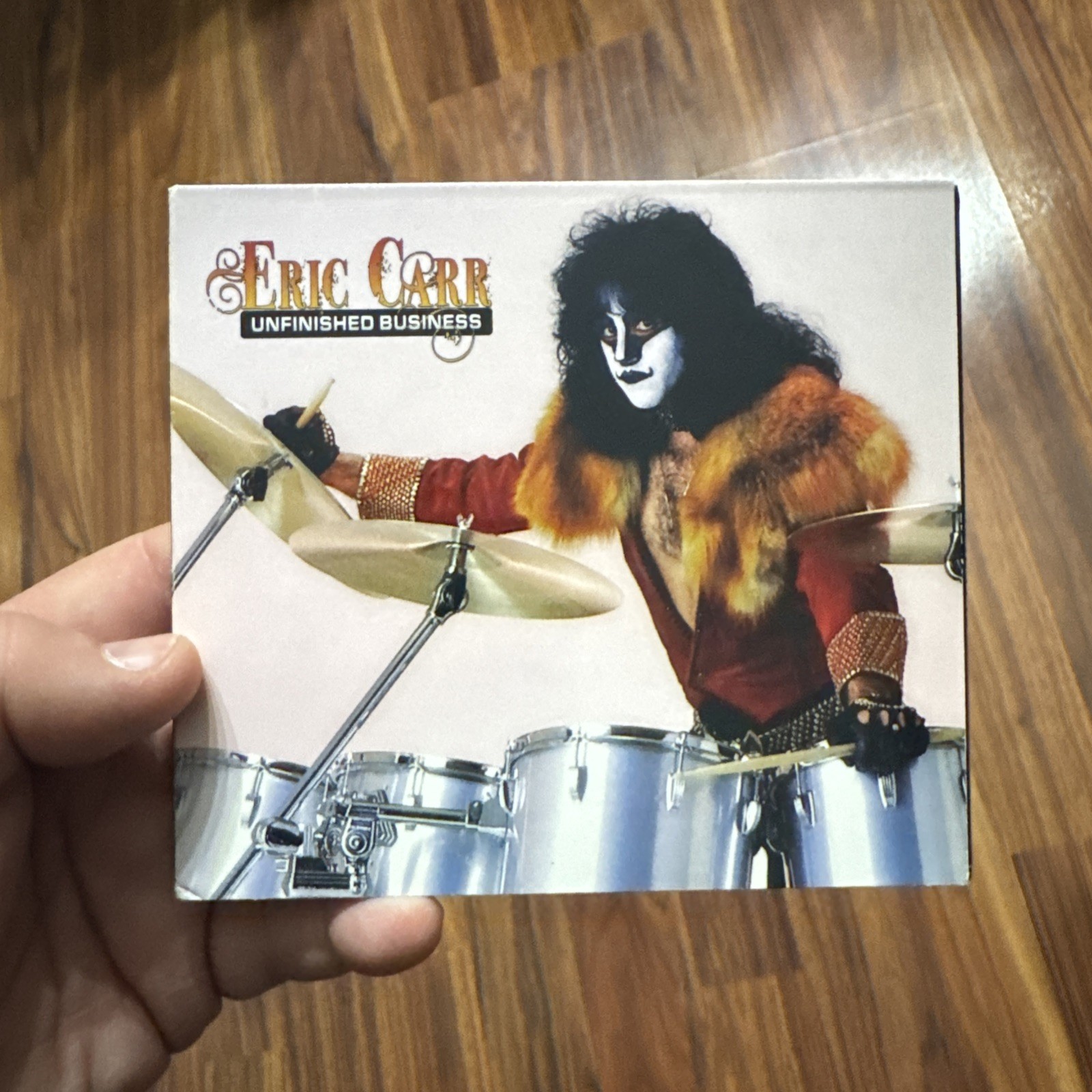 ERIC CARR Unfinished Business CD 2011 RARE KISS OOP Bruce Kulick DIGI
