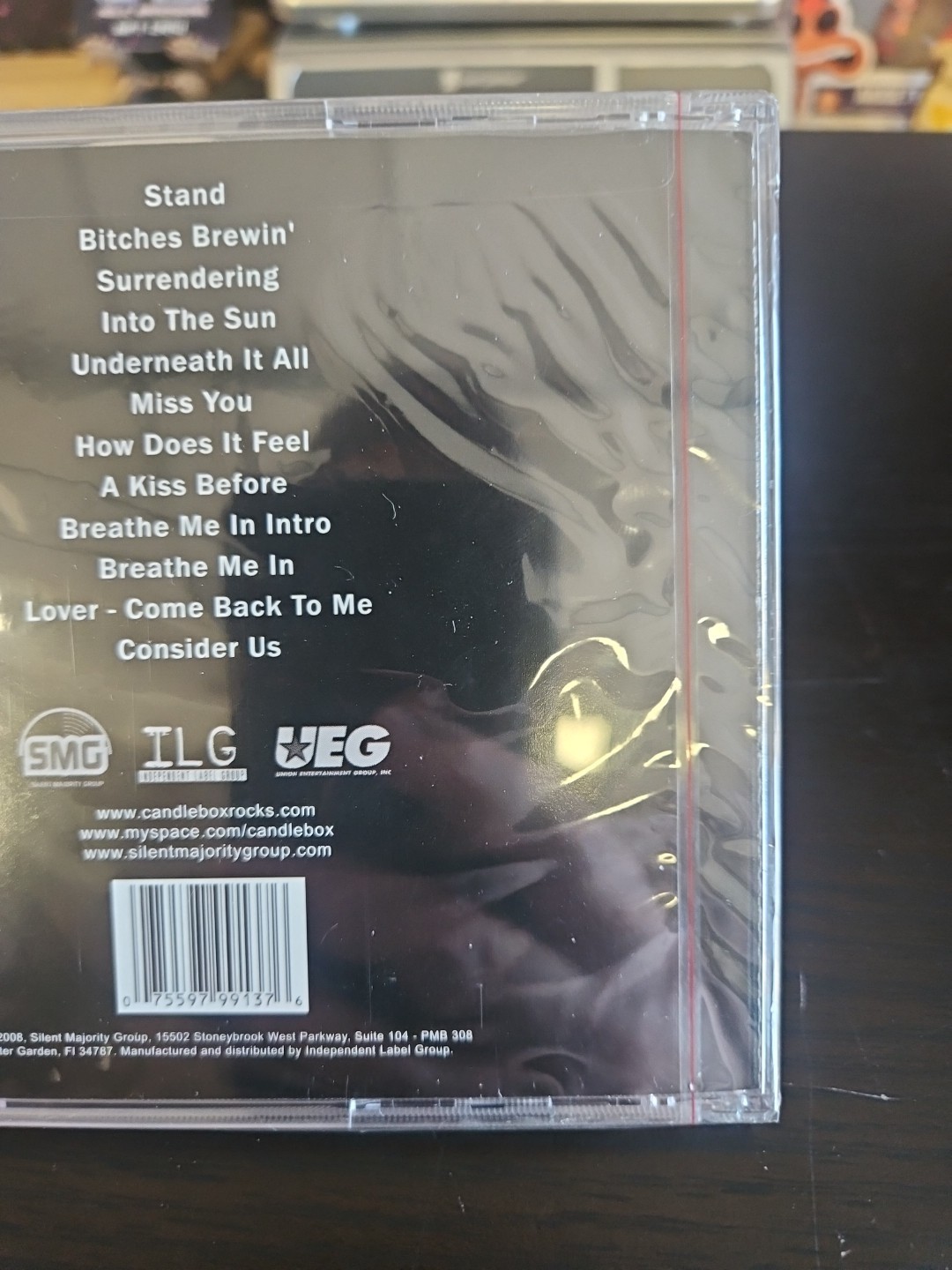 Candlebox Into the Sun CD 2008 Silent Majority Group 90s Alternative OOP Sealed