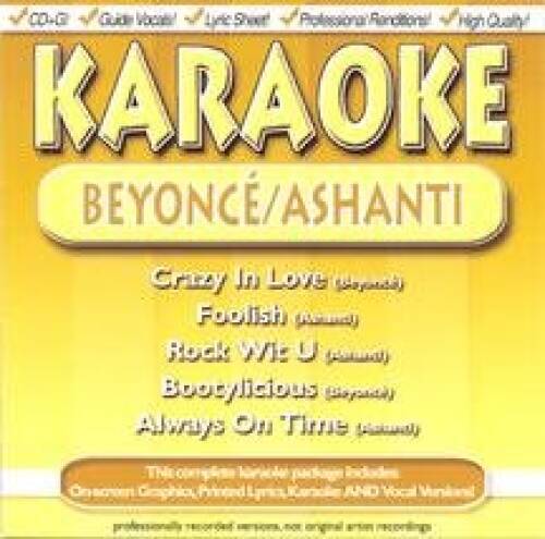 Karaoke: Beyonce Ashanti - Audio CD By Beyonce Ashanti - VERY GOOD