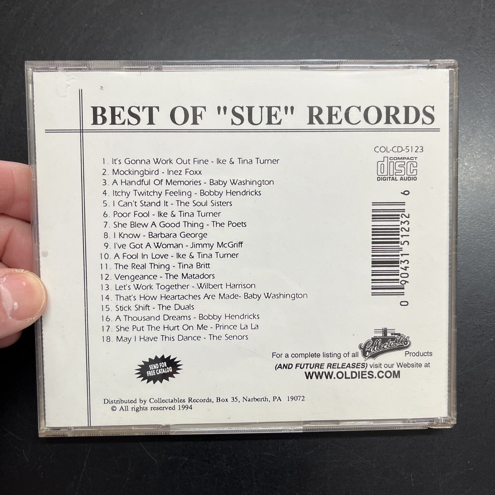 Best of Sue Records - Various Artists NEAR MINT CD