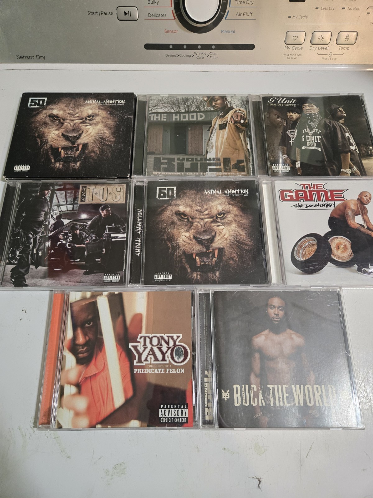 G Unit 50 Cent Cd Bundle Lot Game Tony Yayo Young Buck