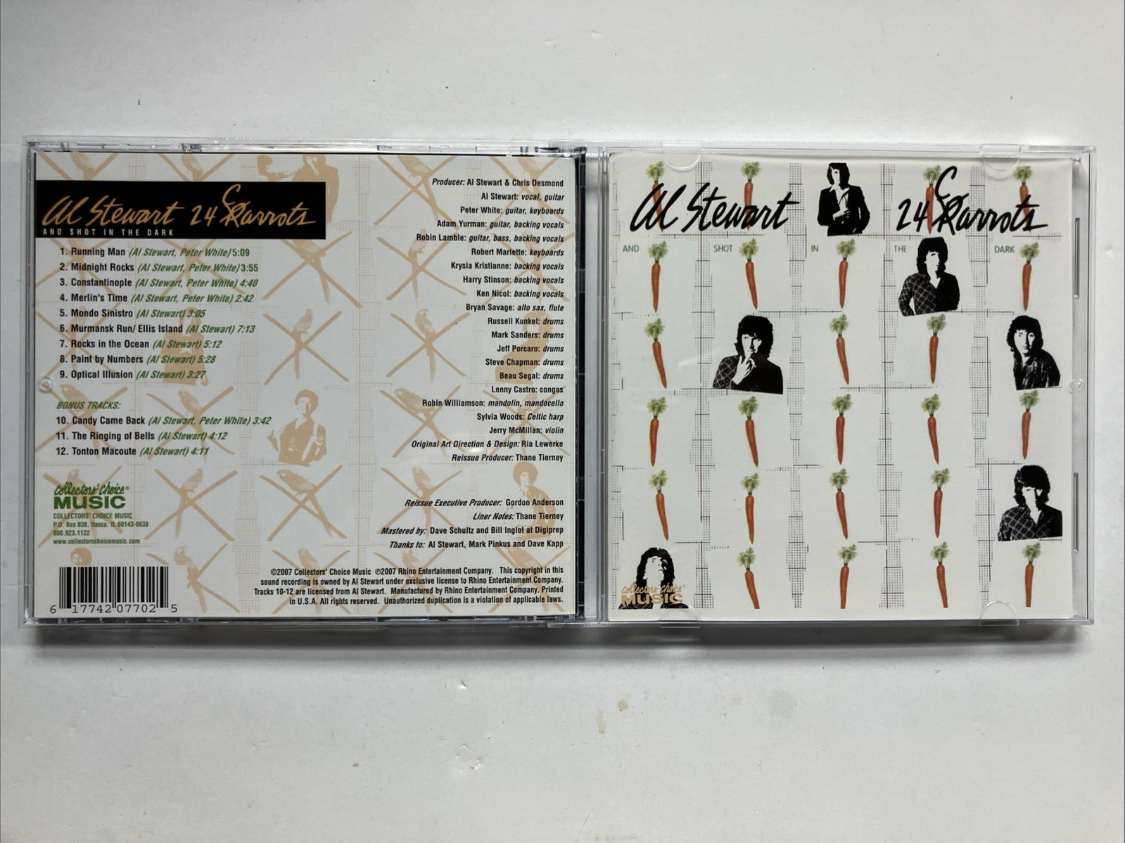 24 Carrots [Bonus Tracks] by Al Stewart/Peter White (CD) Collector's Choice