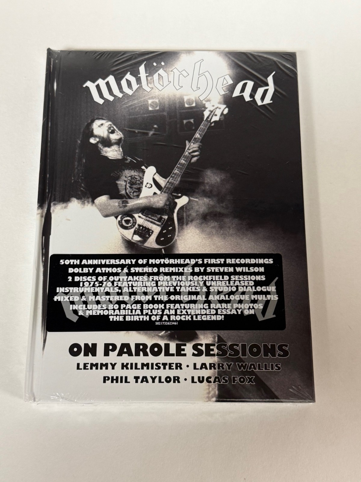MOTORHEAD On Parole Sessions 3 CD & BLU RAY BOX SET BRAND NEW SEALED