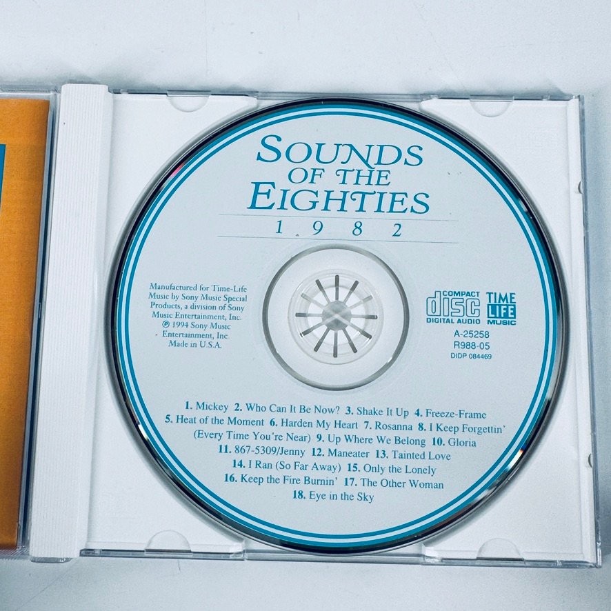 Sounds of the Eighties 1985 CD Pop Rock New Wave Time-Life Music 5 Discs